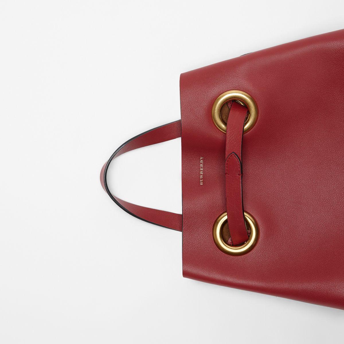 burberry the leather grommet detail backpack