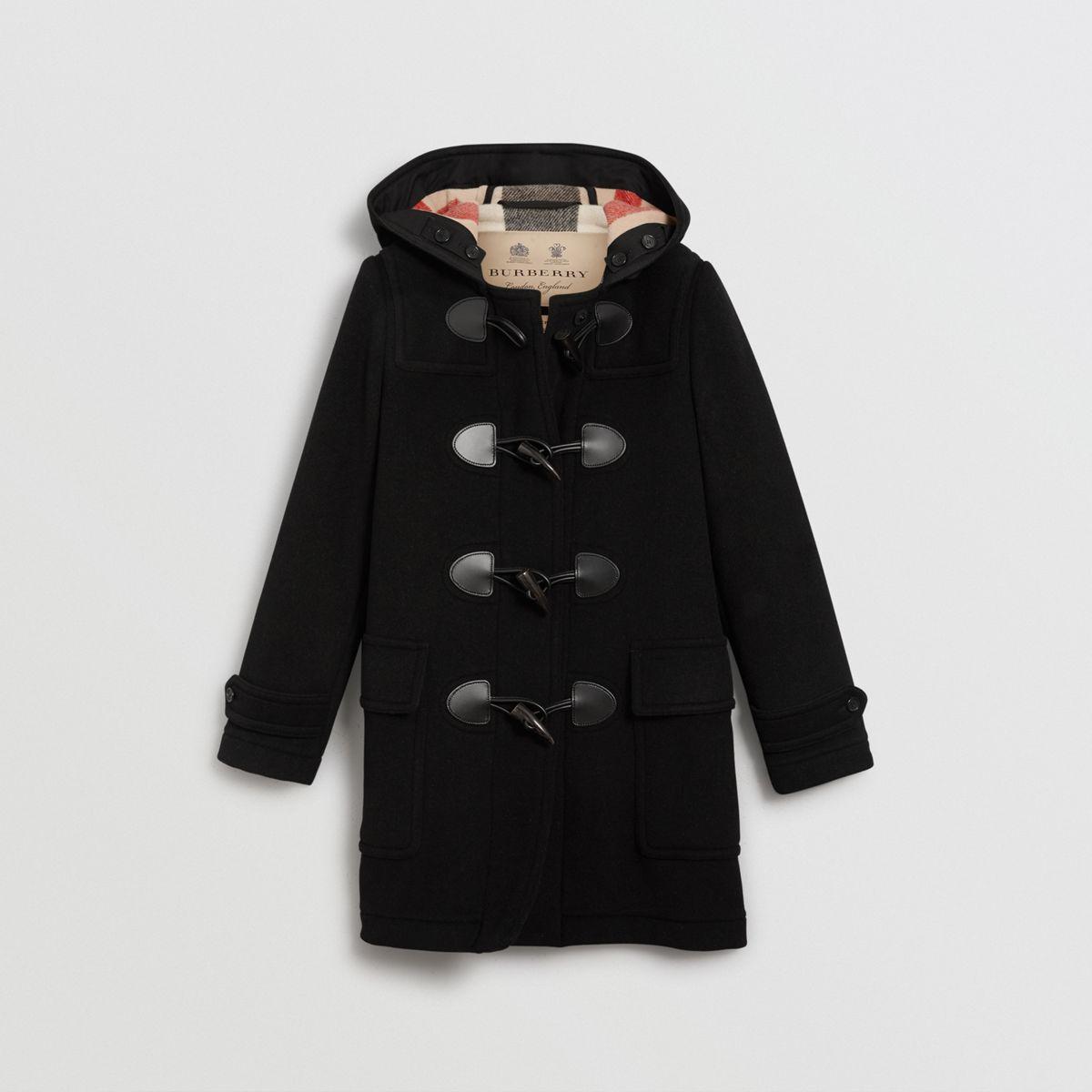 Duffle-coat The Mersey Burberry en coloris Noir | Lyst