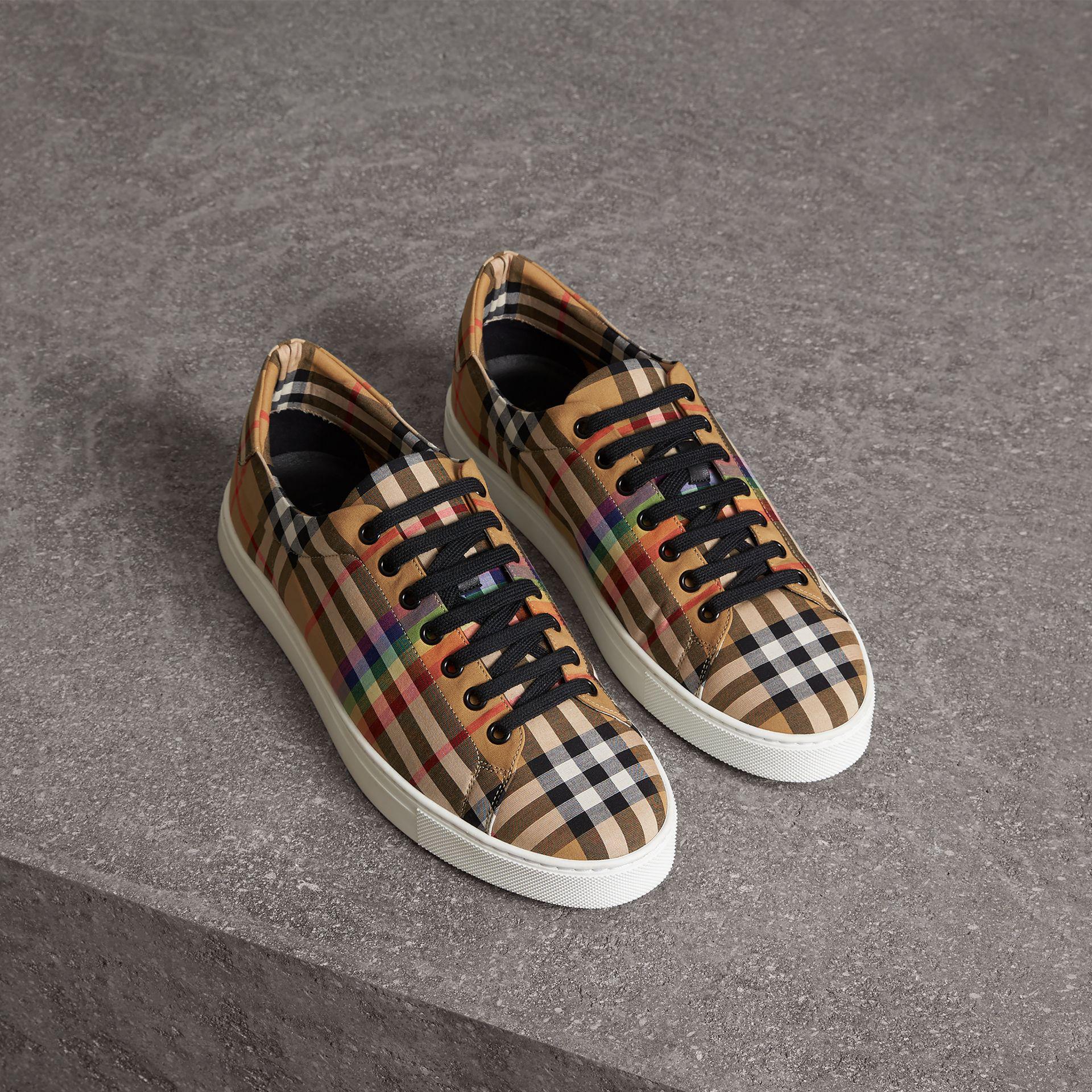Burberry rainbow sneakers Clearance
