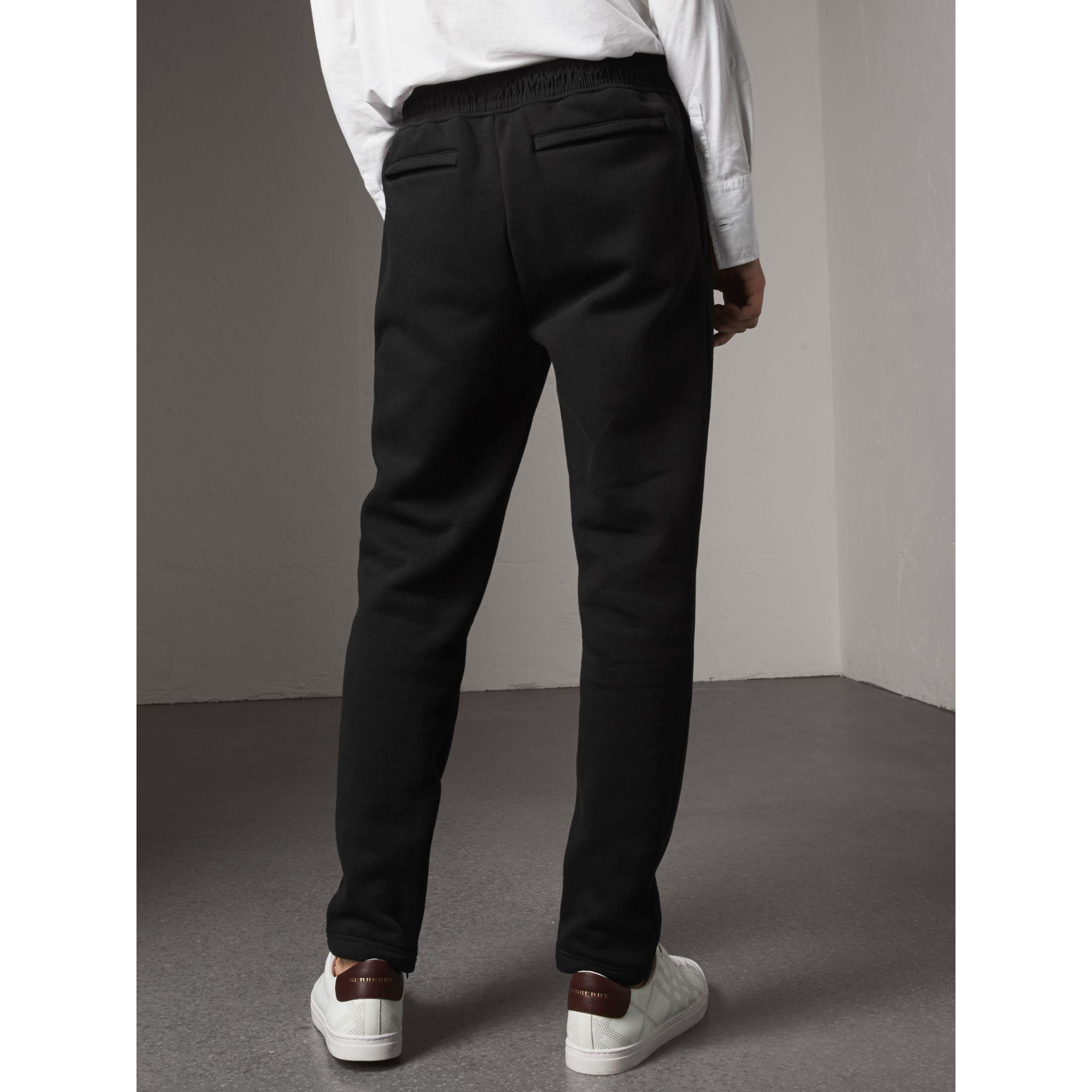 burberry sweatpants black