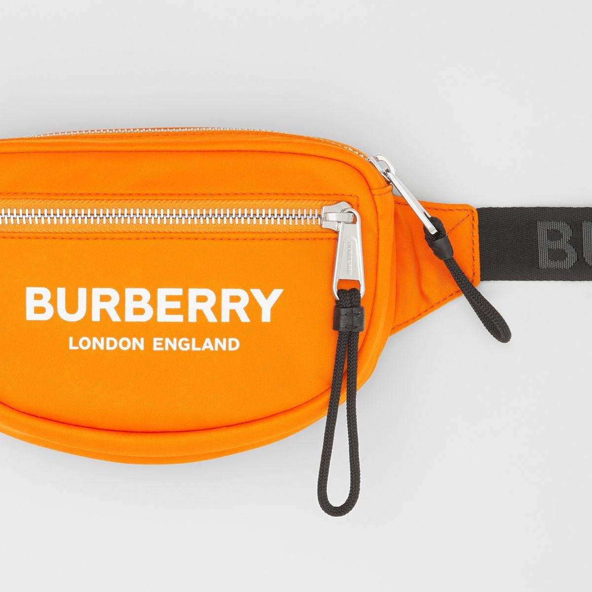bright orange bum bag