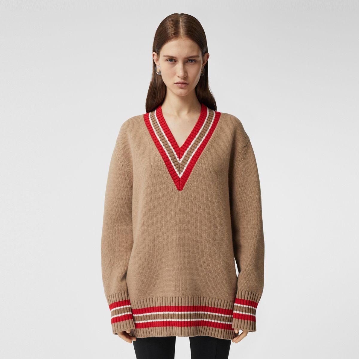 oversized cricket jumper