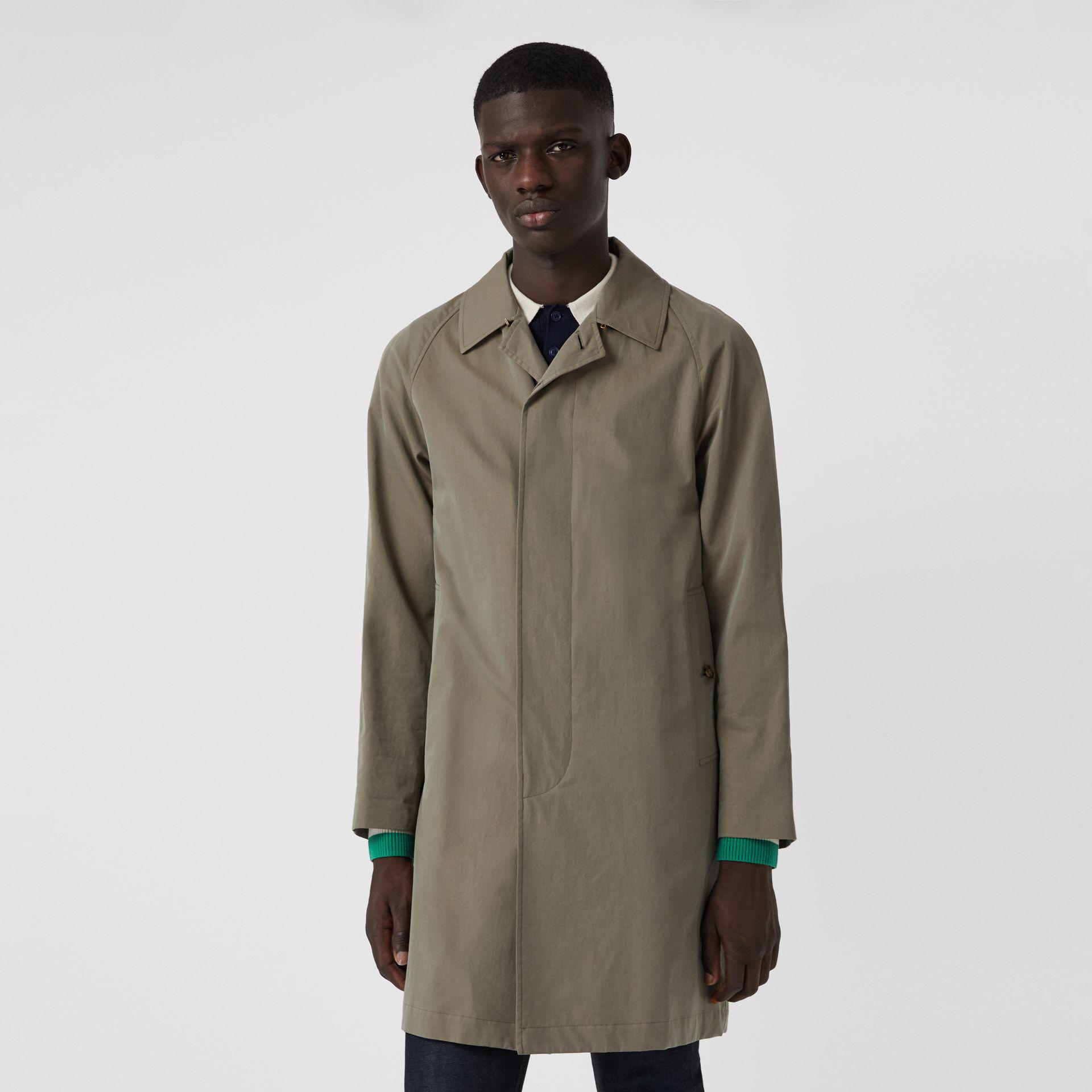 green car coat