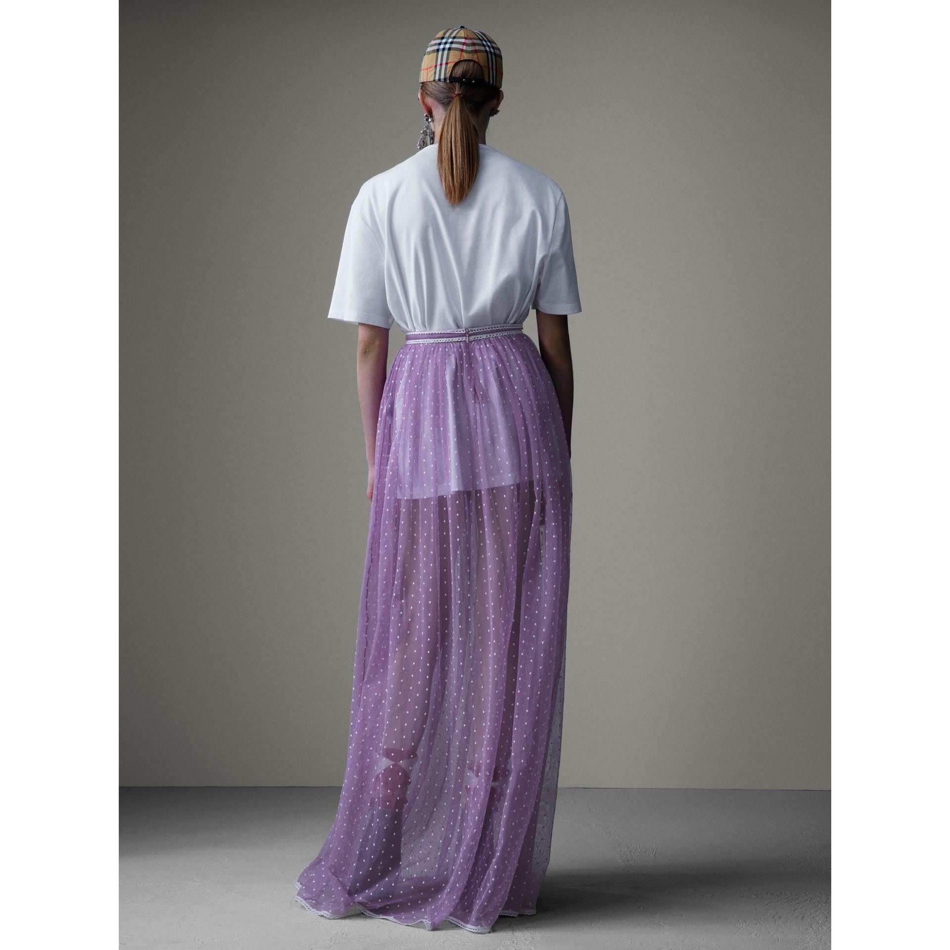 burberry tulle skirt