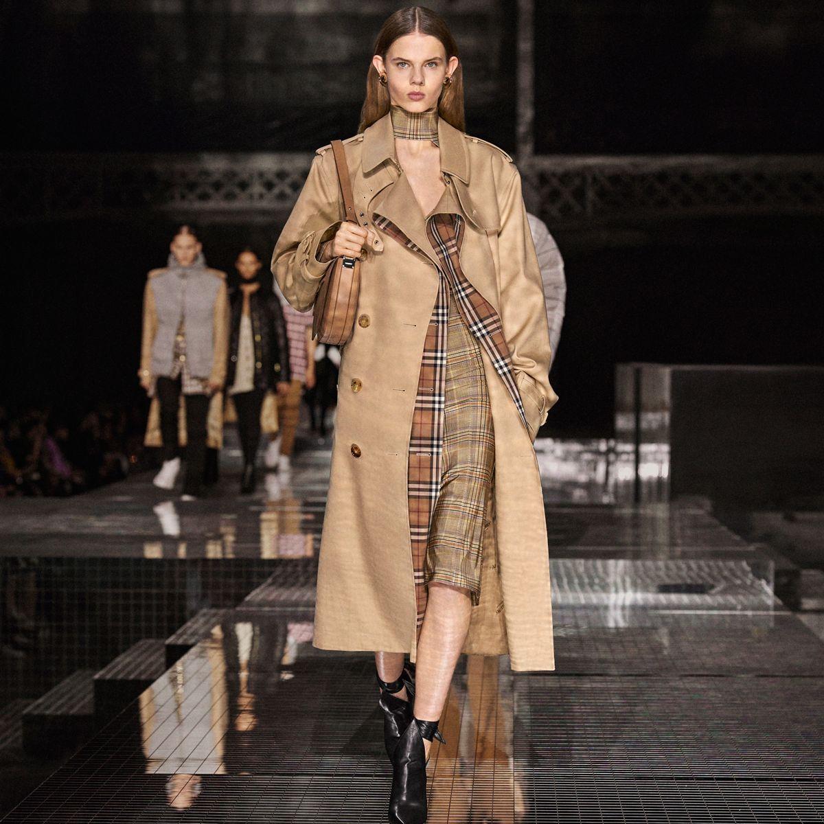 burberry gabardine trench