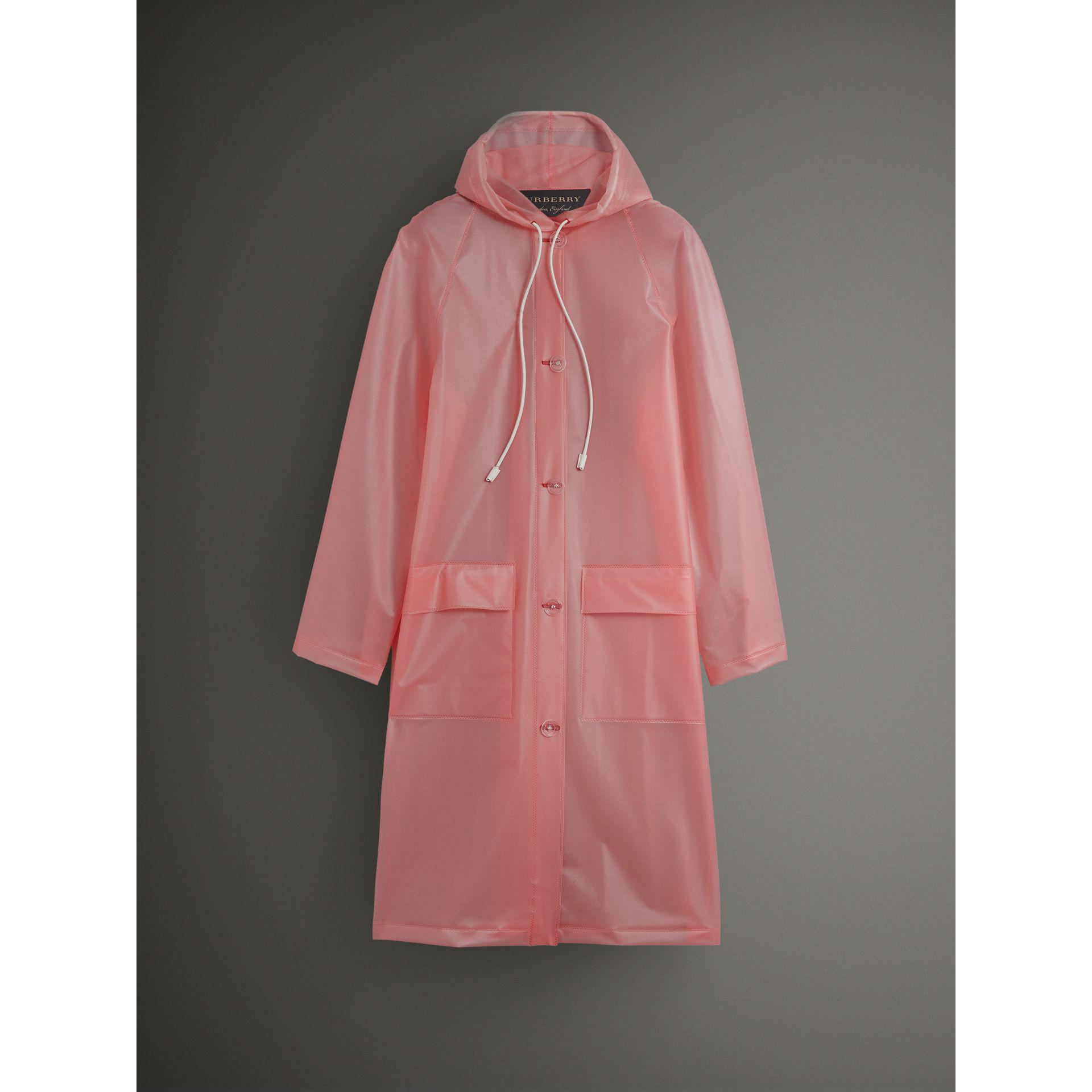 burberry plastic raincoat