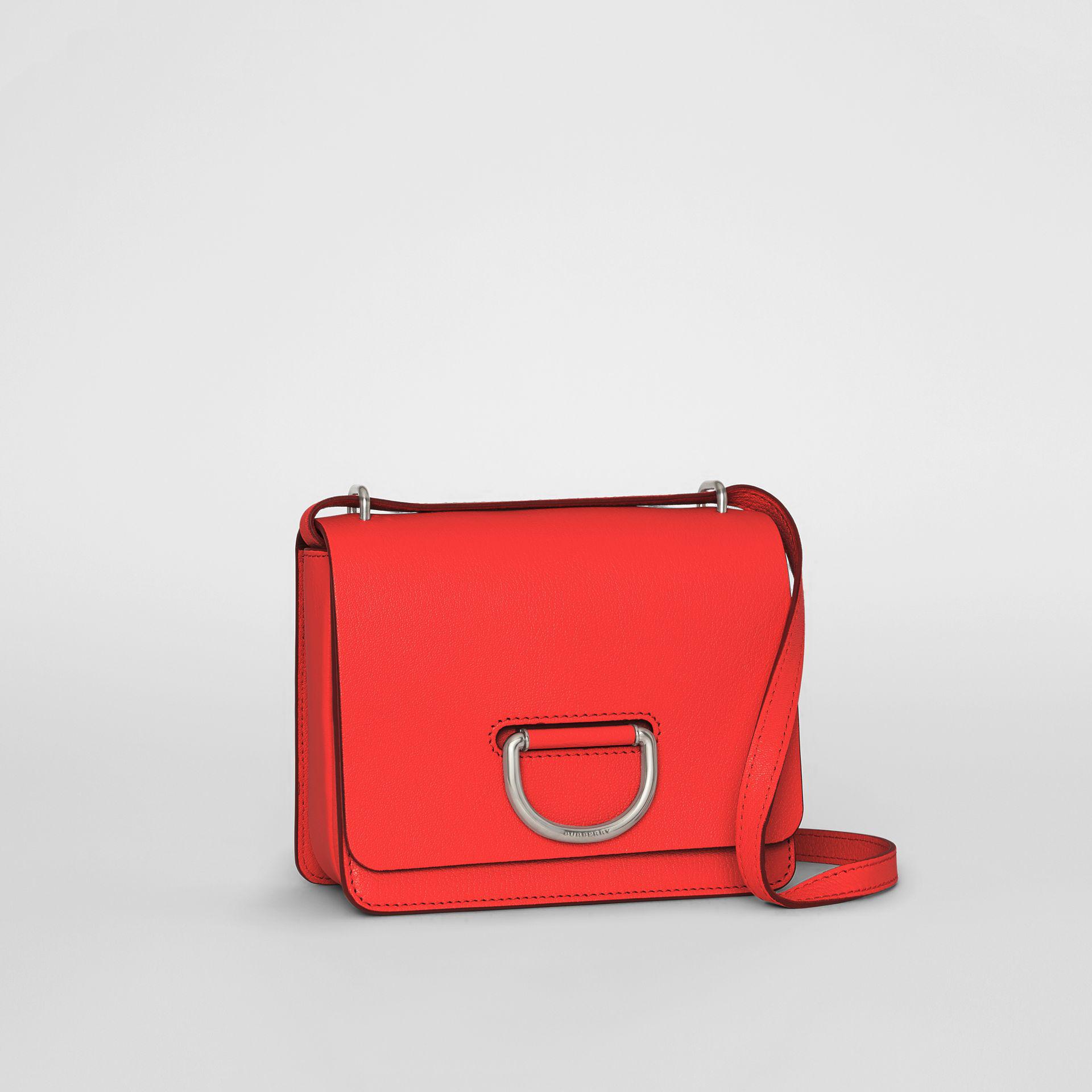 Burberry Leather Small D Ring Shoulder Bag in Bright Red (Red) | Lyst