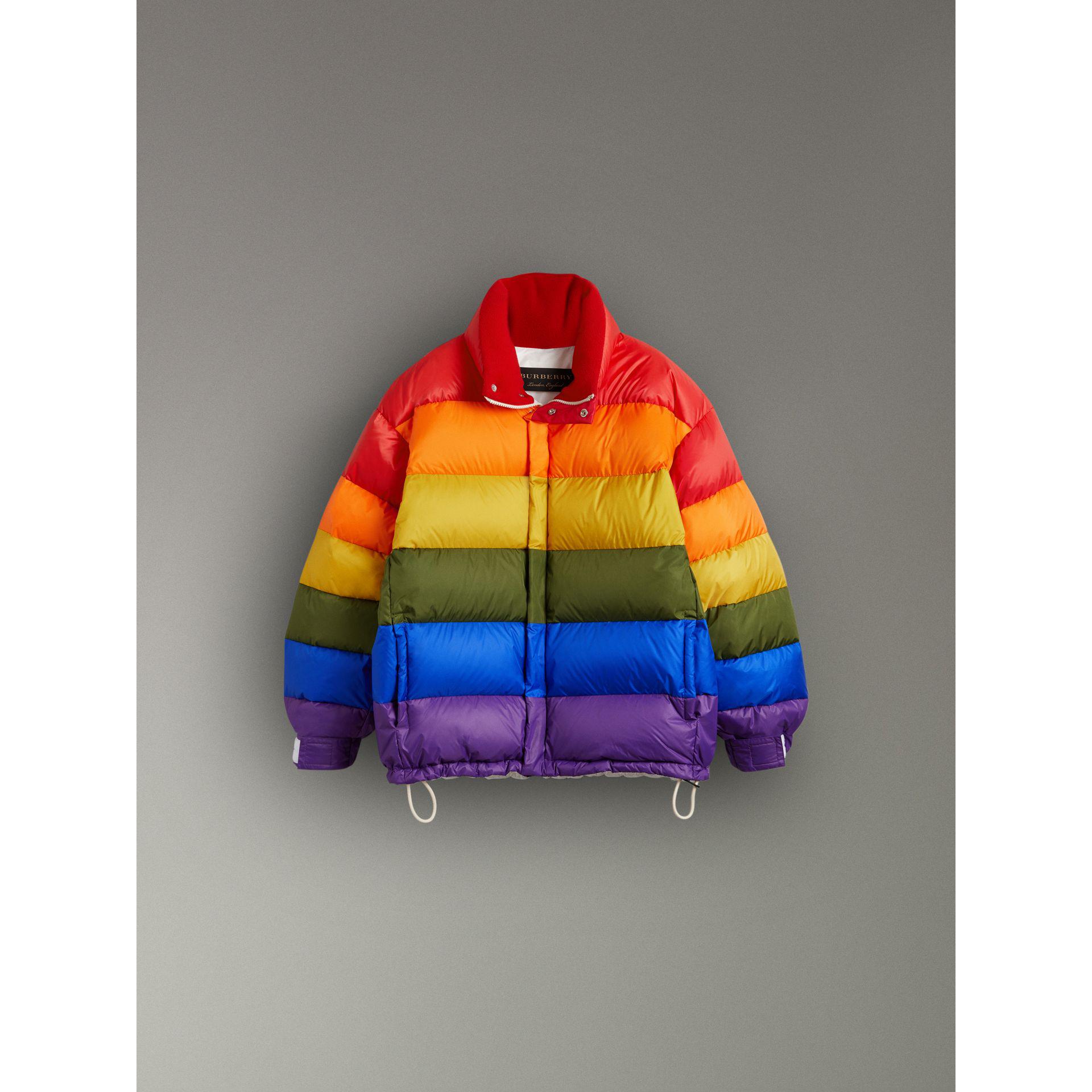 burberry rainbow puffer