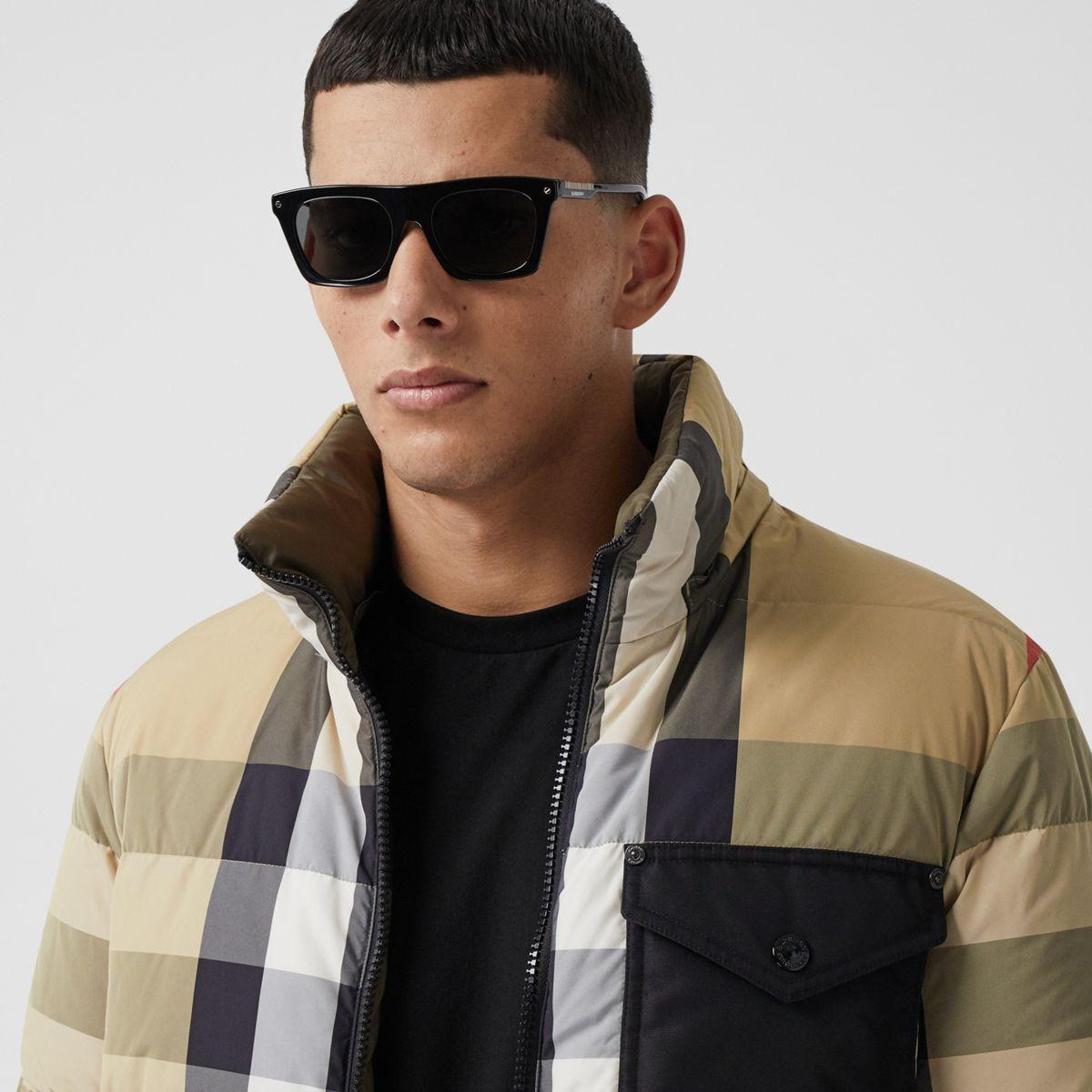 burberry reversible recycled nylon puffer jacket
