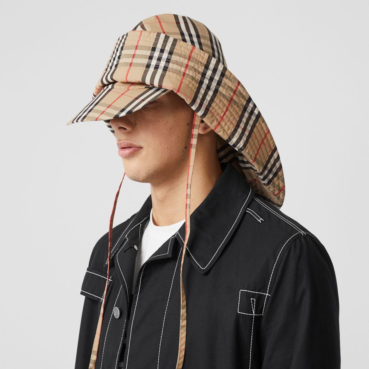burberry rain hat