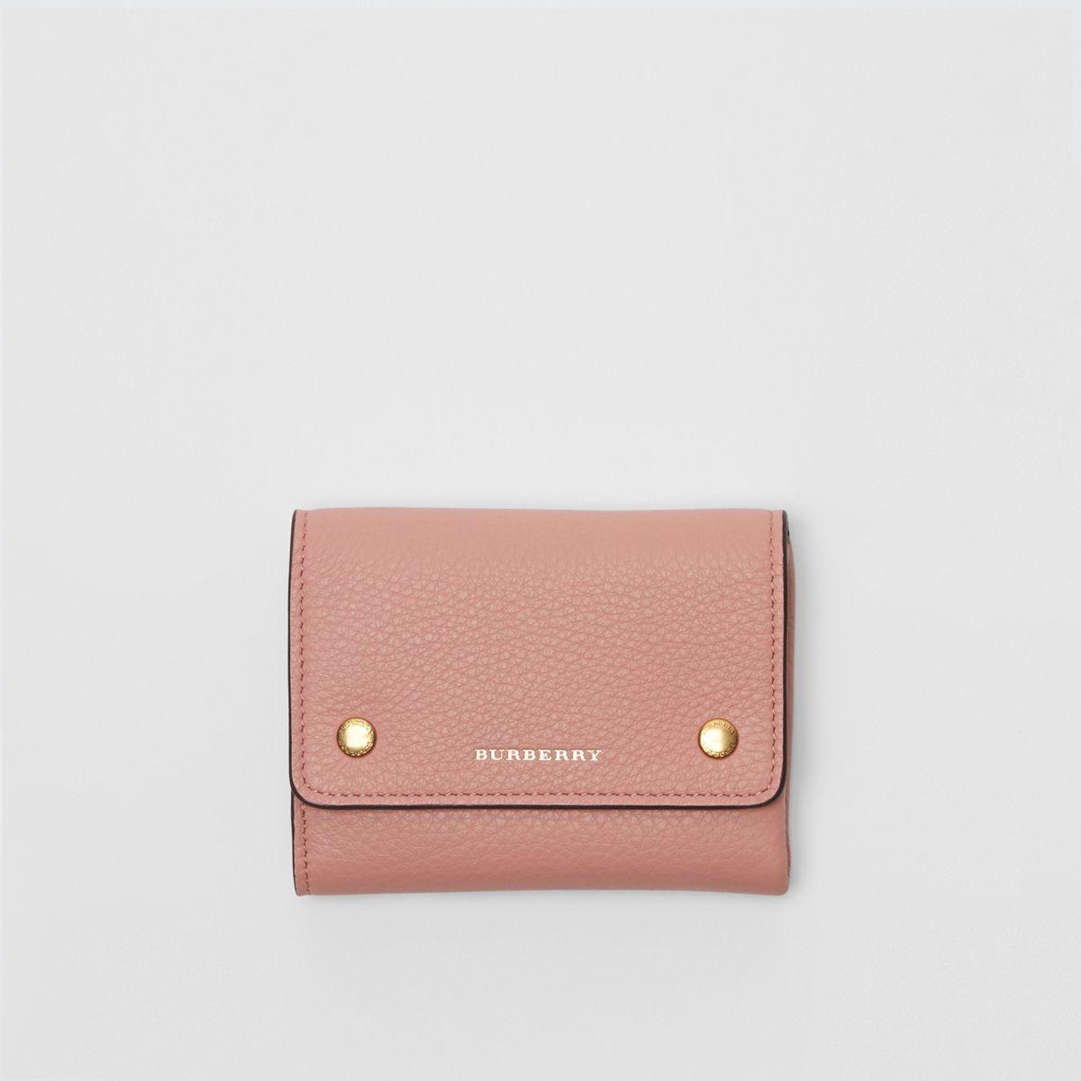 burberry tri fold wallet