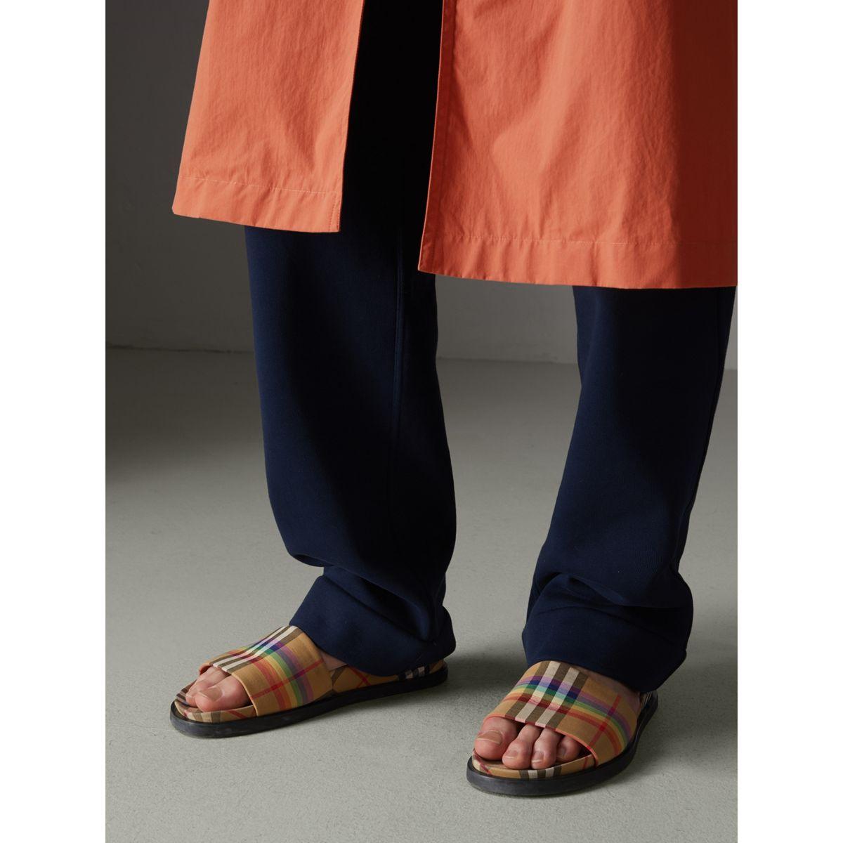 burberry slides rainbow