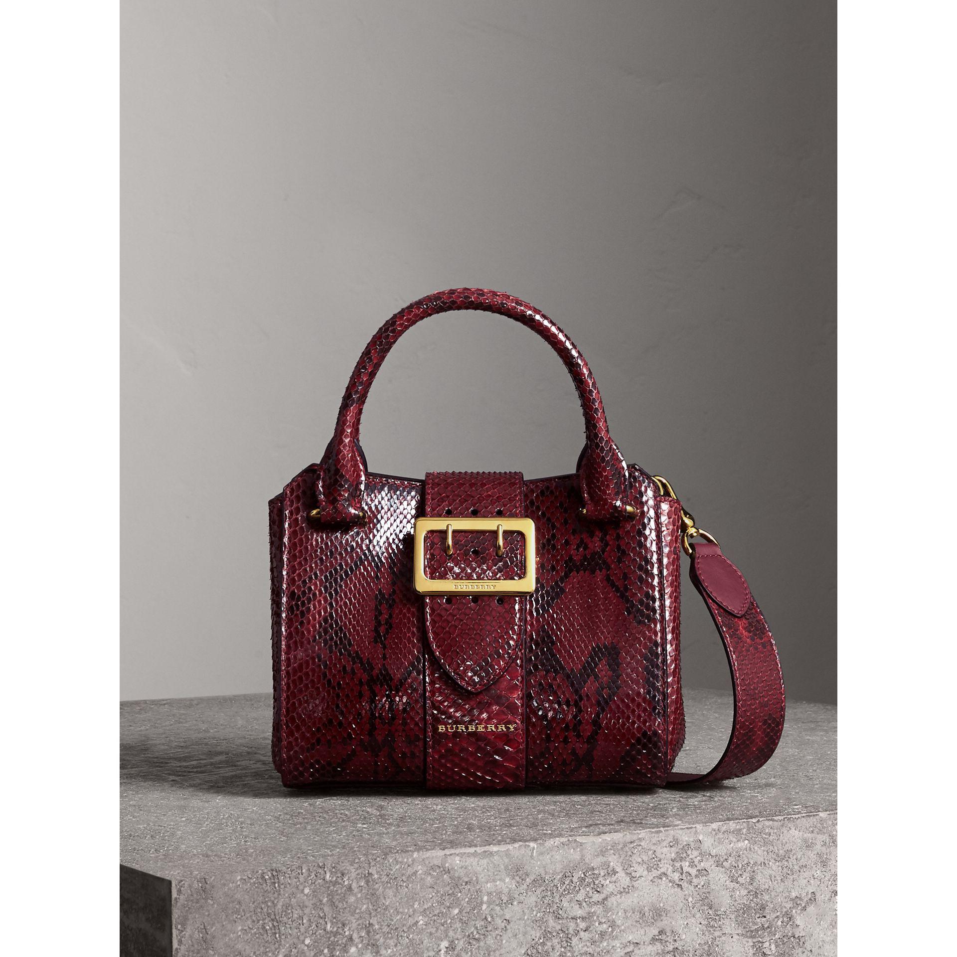 burberry python bag