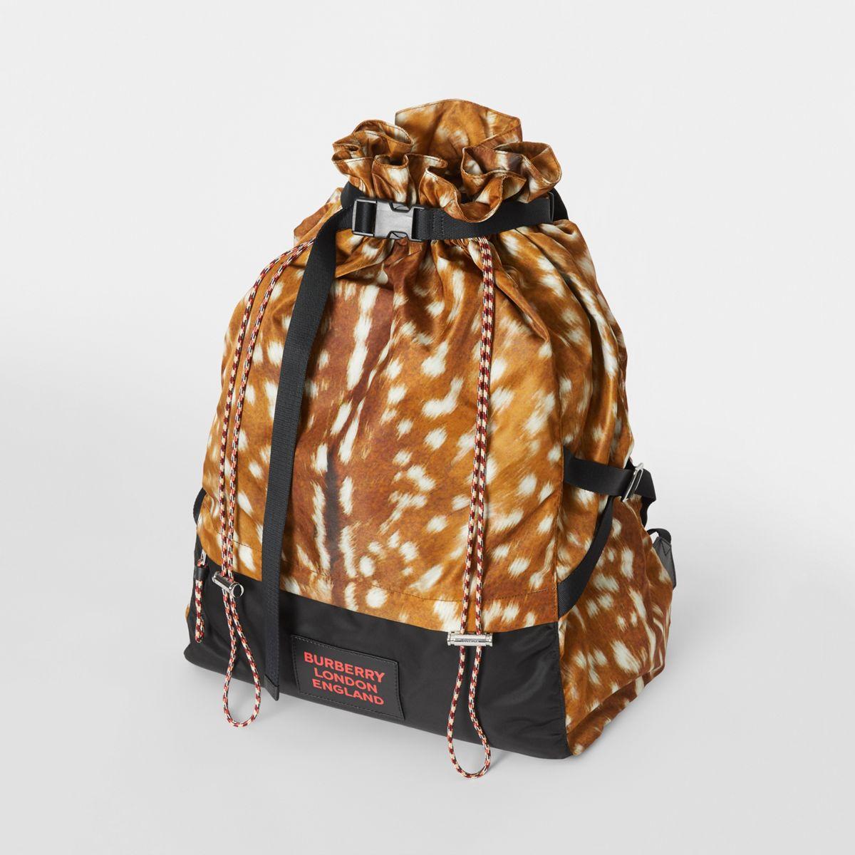 burberry deer print bag