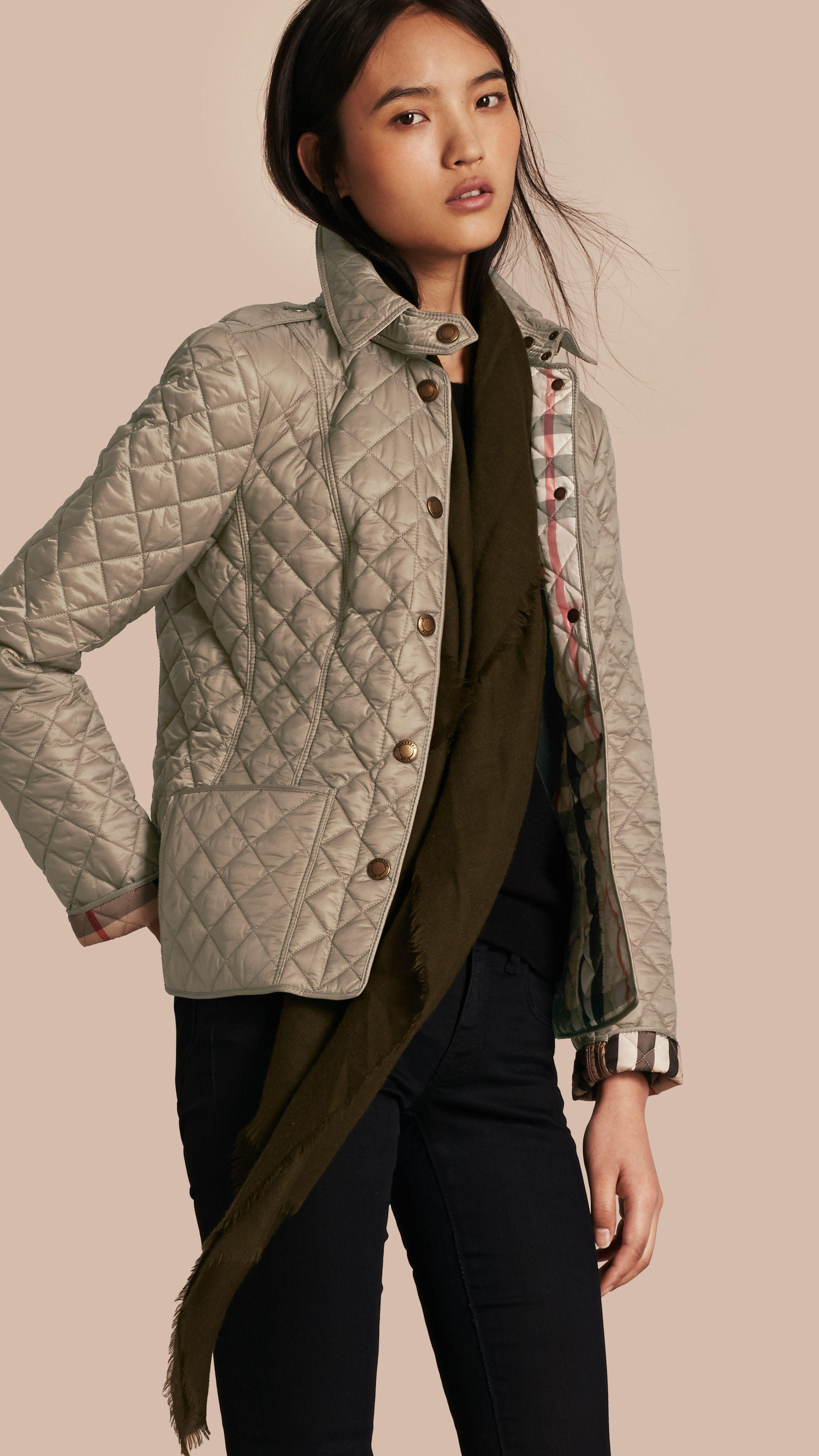 burberry kencott quilted jacket