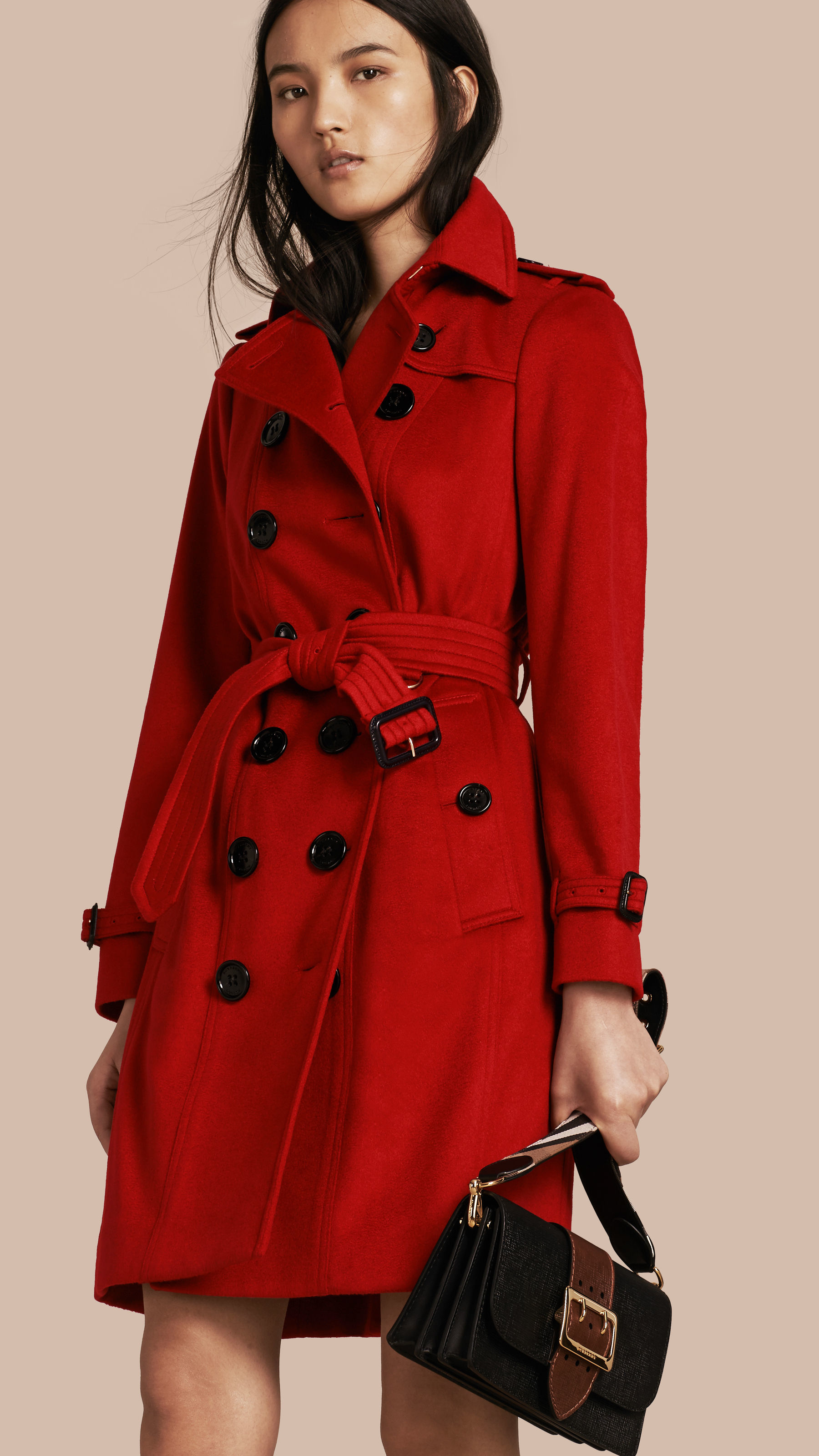 burberry sandringham red