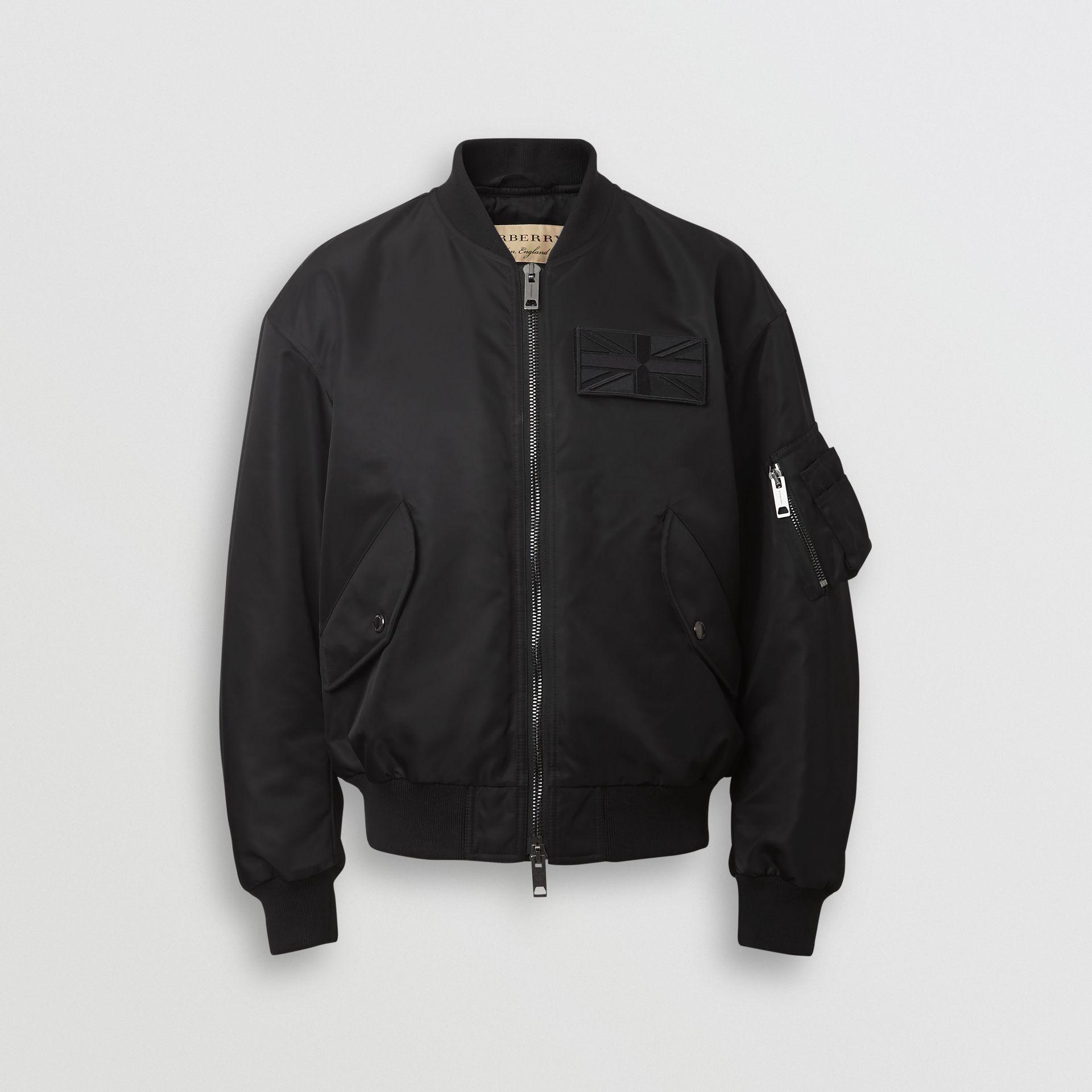 burberry nylon bomber jacket