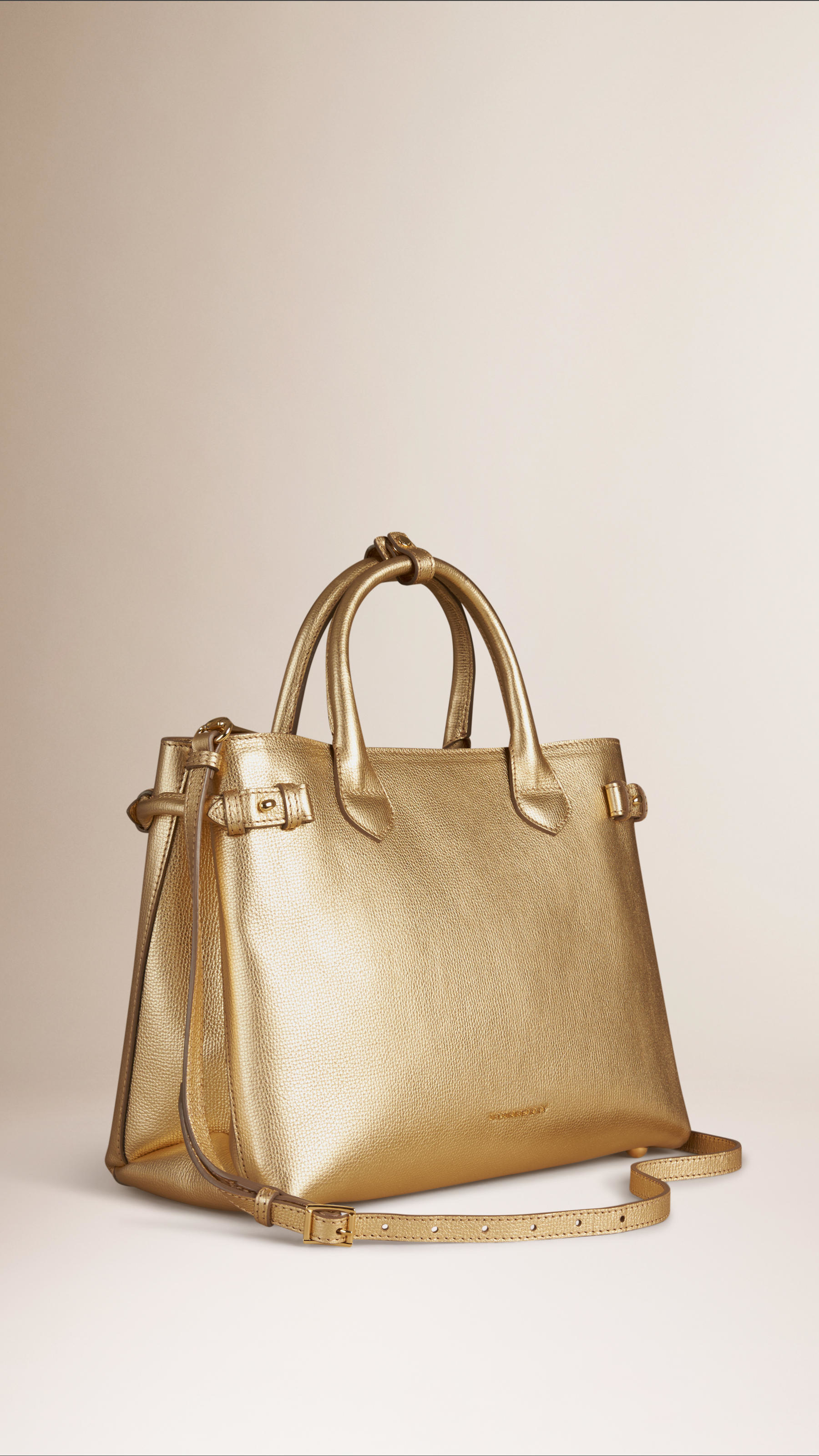 burberry bags gold