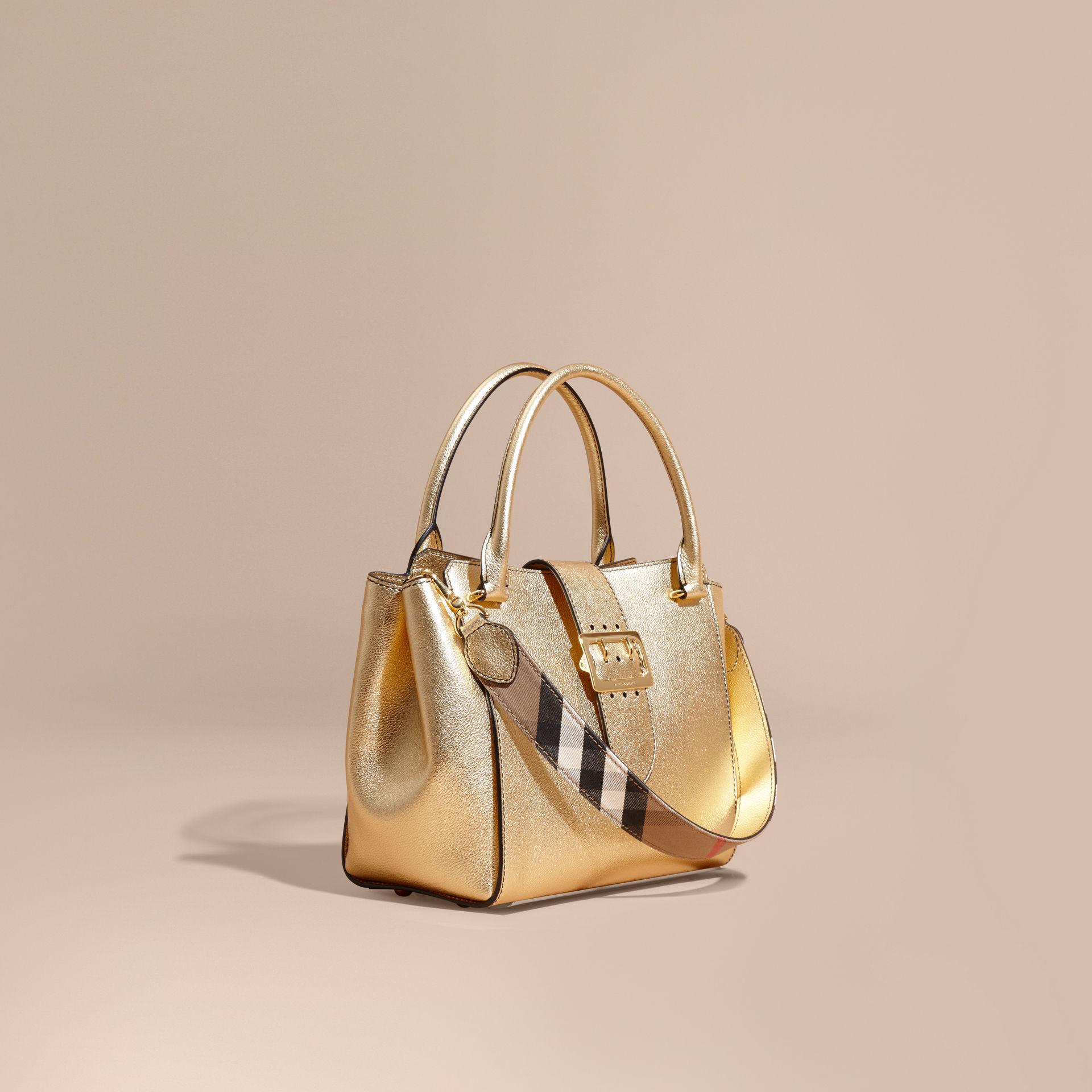 burberry gold bag