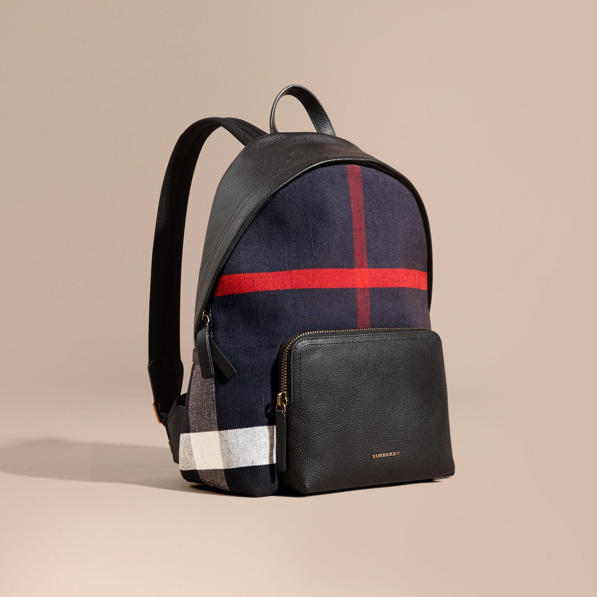 burberry backpack canvas