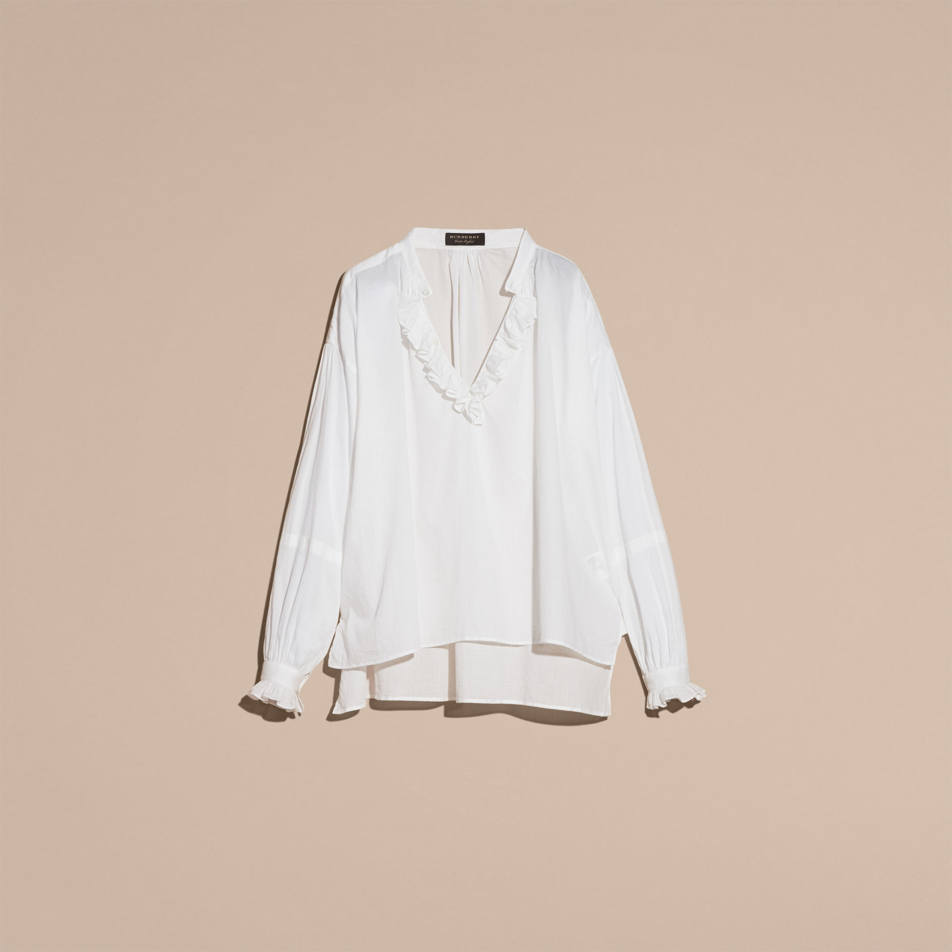 Burberry ruffle shirt Clearance