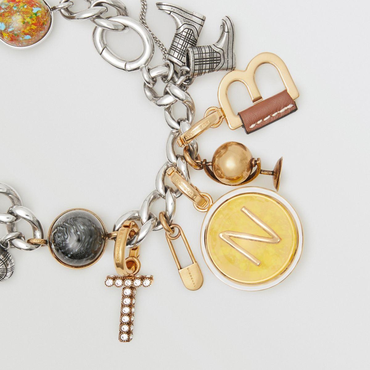 Burberry letter charm hot sale