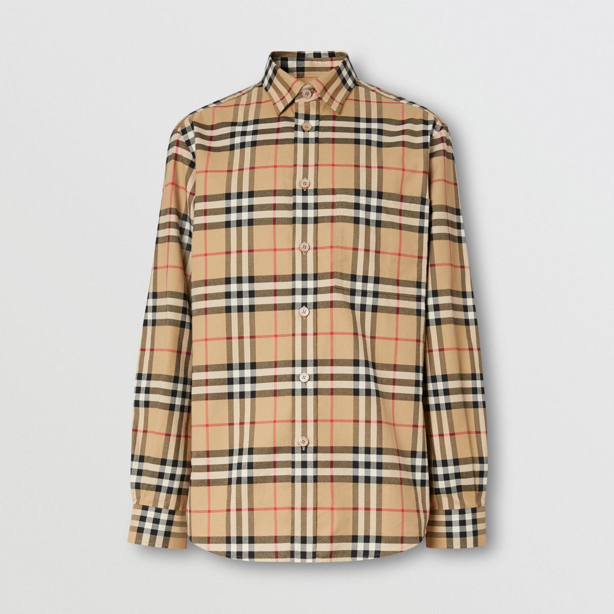 Burberry Vintage Check Cotton Flannel 