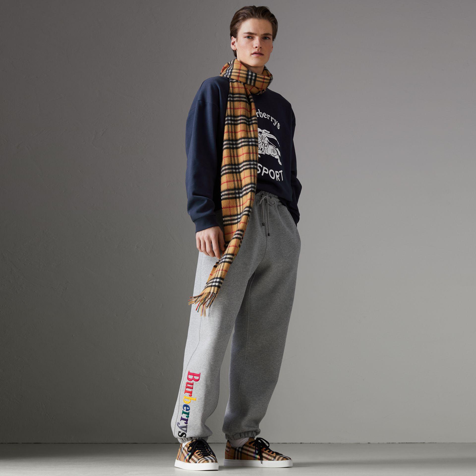 Burberry Rainbow Logo Sweatpants in for Men |