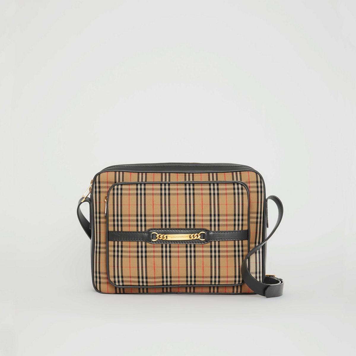 burberry 1983 check link camera bag