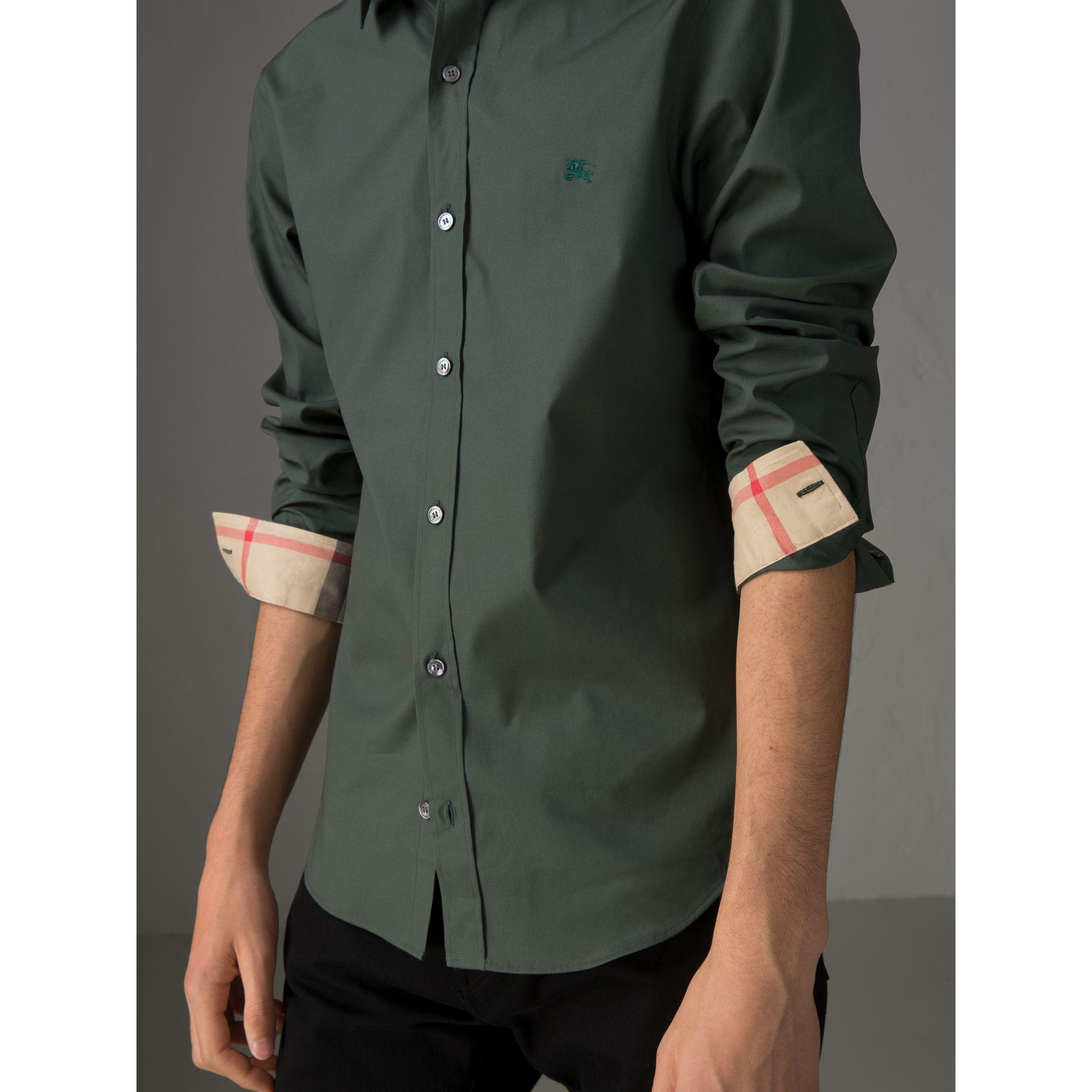 burberry poplin shirt