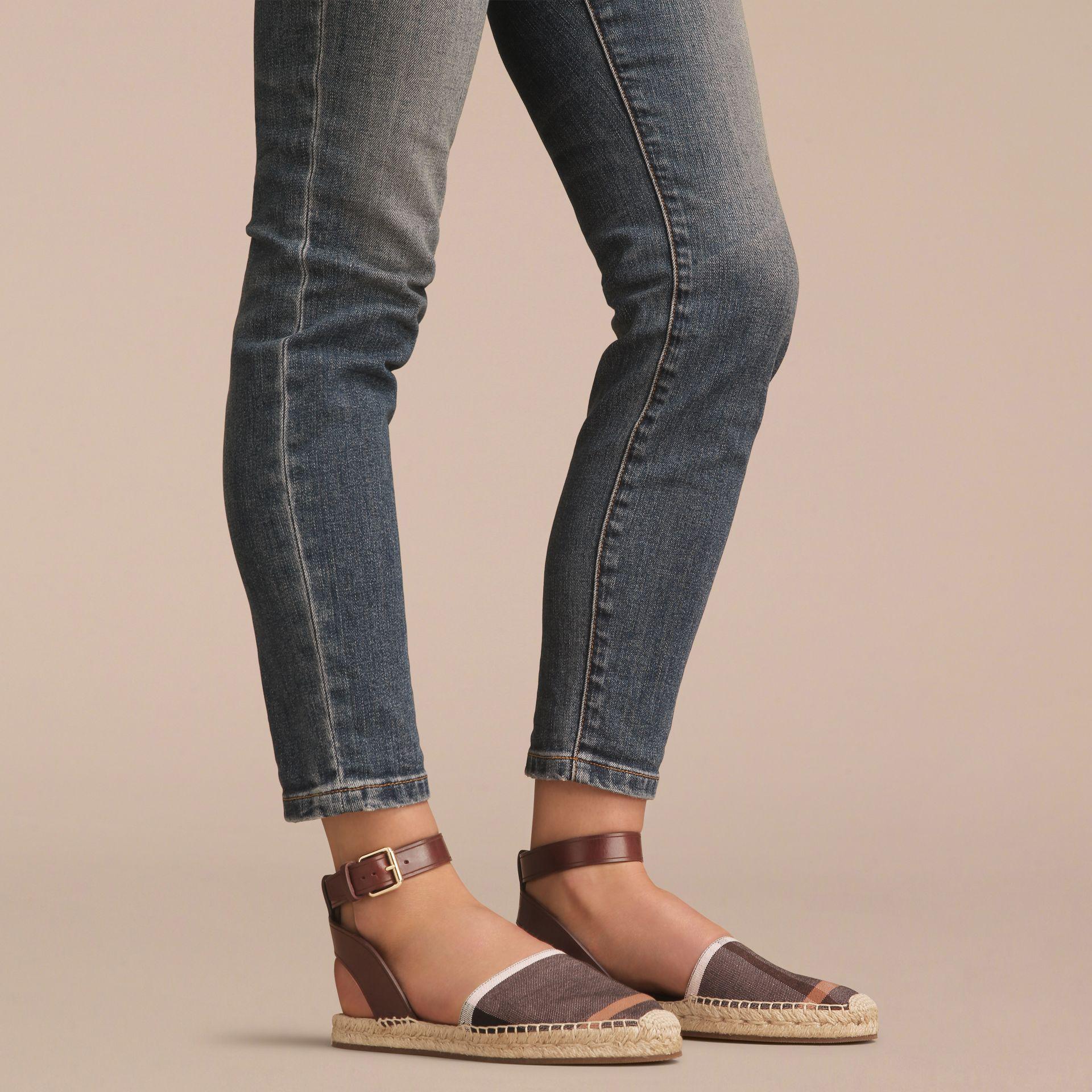 burberry espadrille sandals