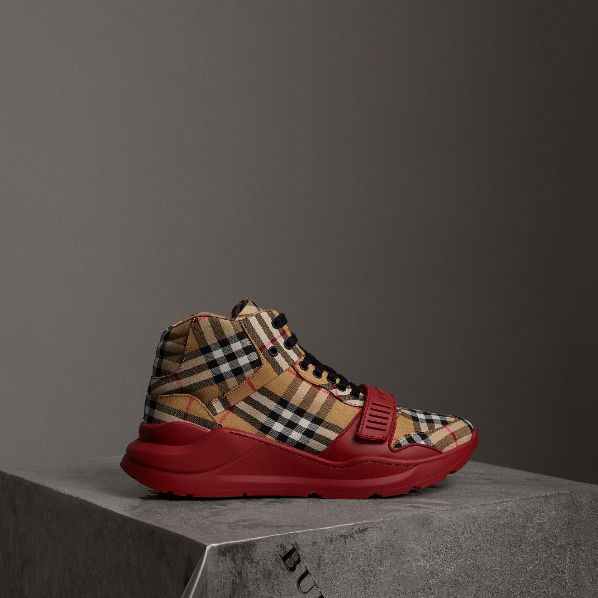 Burberry shoes high top sale