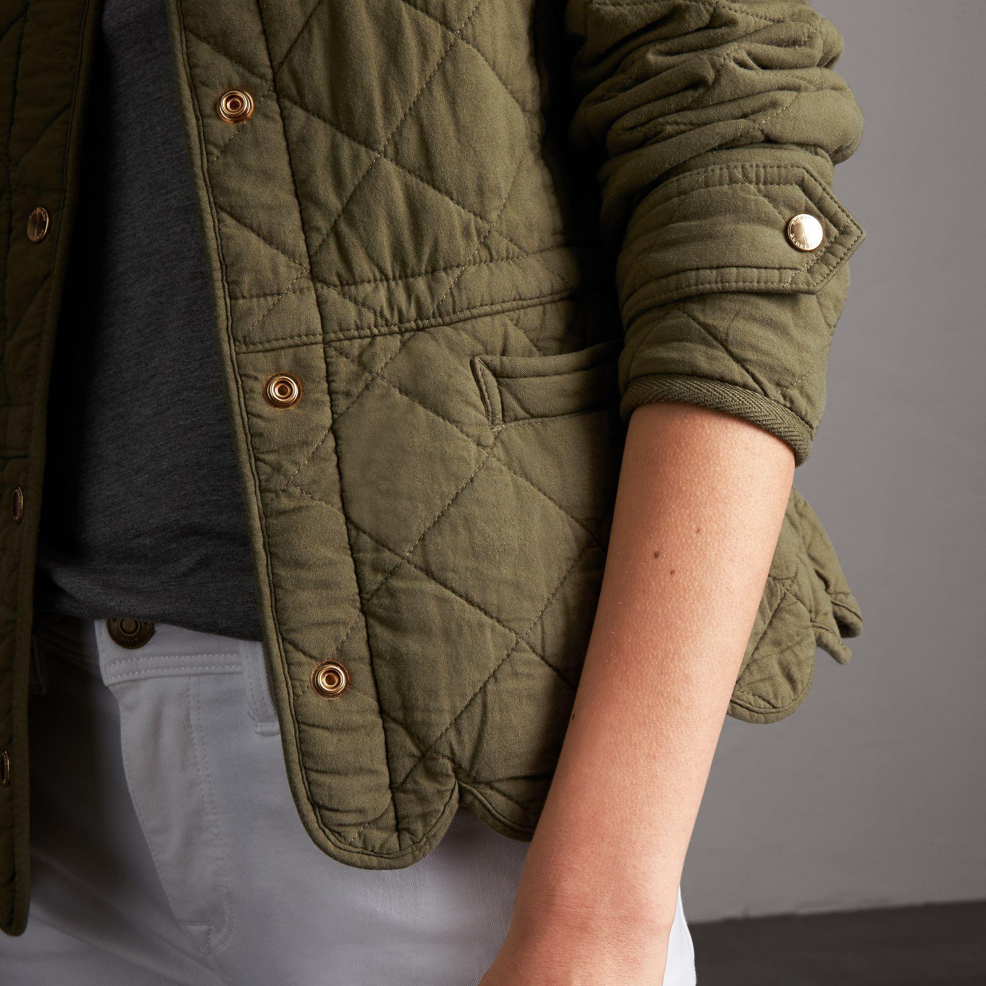 burberry olive jacket