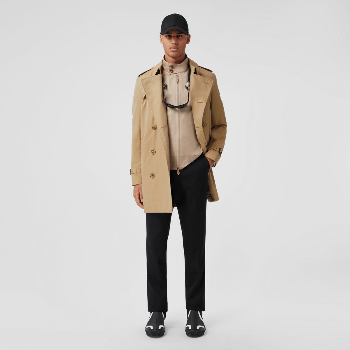 Homme Vêtements Manteaux Manteaux longs et manteaux dhiver Trench-coat Kensington en coton Coton Burberry pour homme en coloris Neutre 