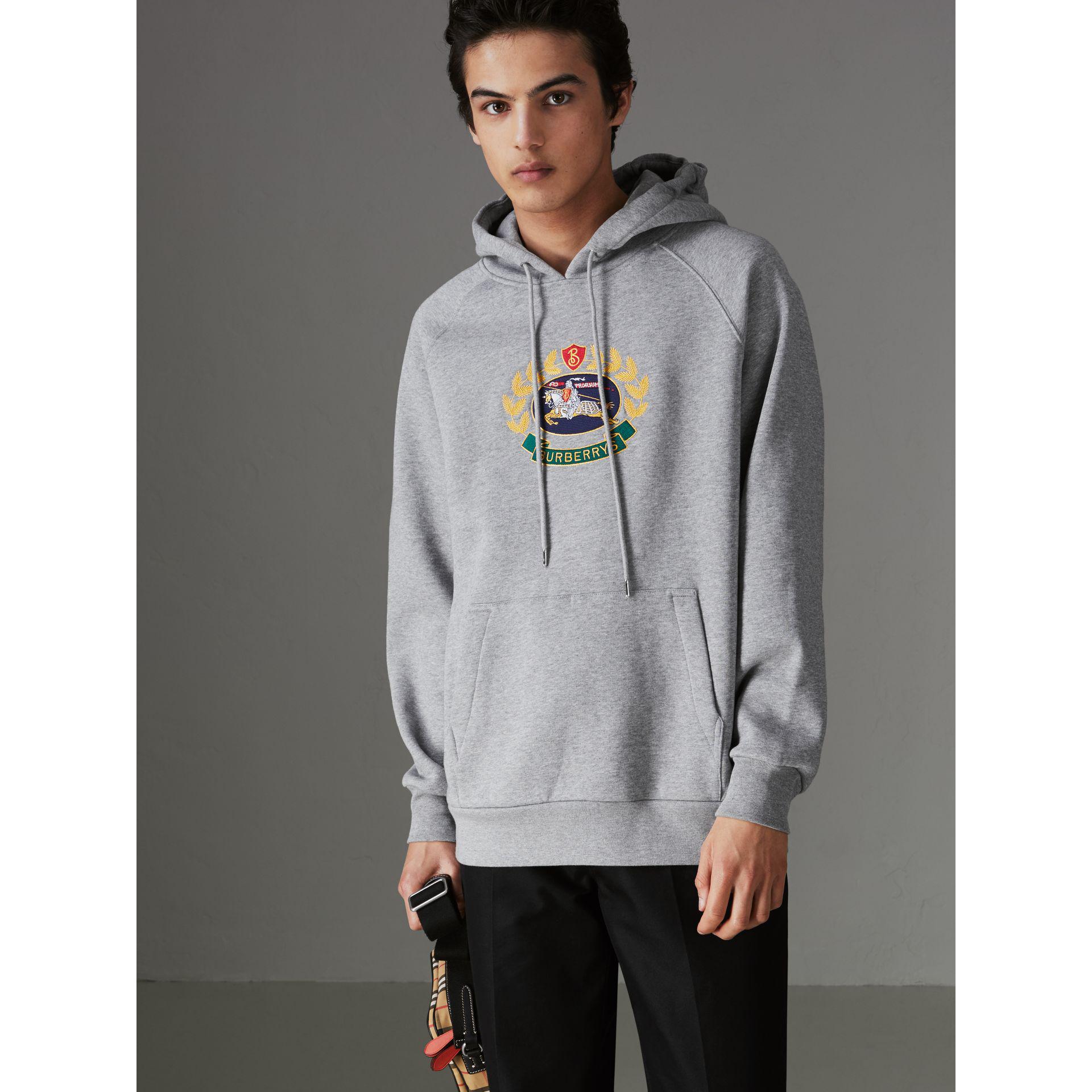 burberry archive logo hoodie