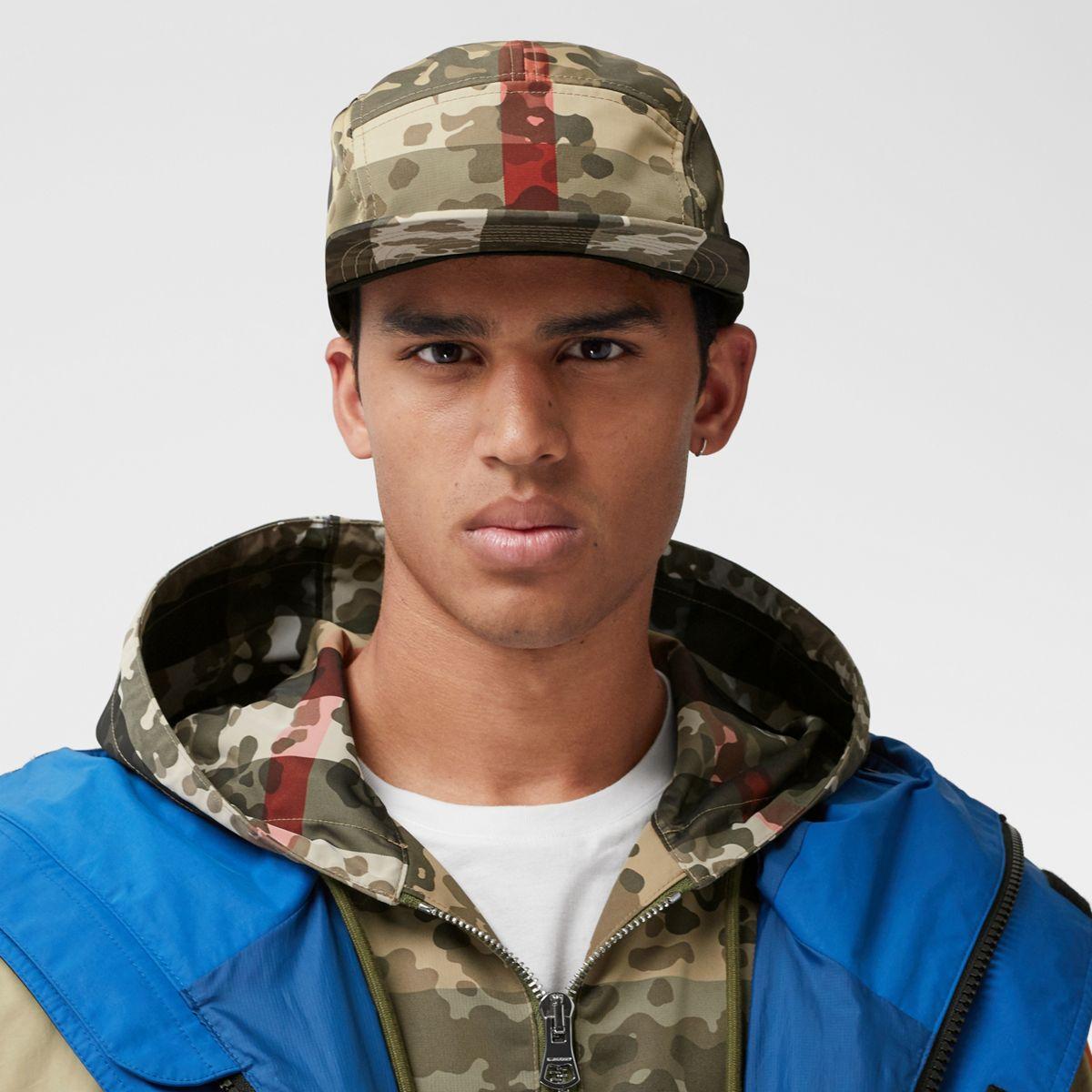 Burberry camo deals jacket