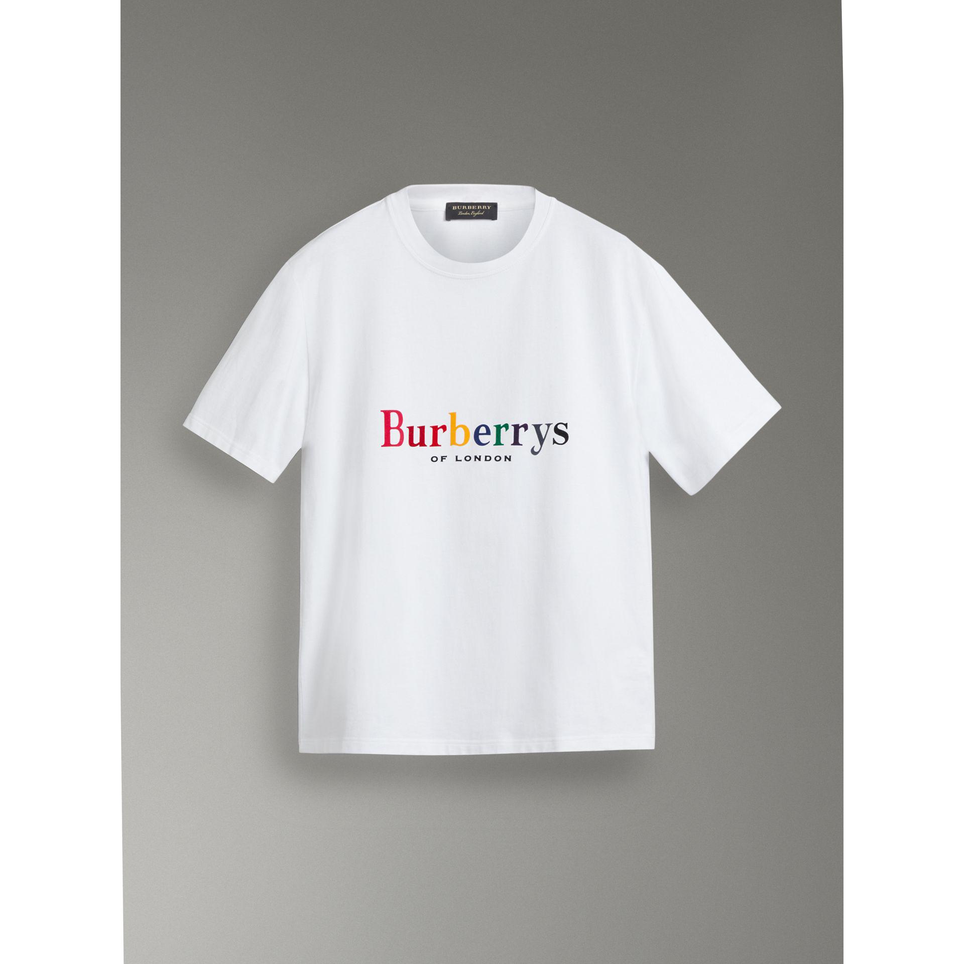 Burberry Reissued Cotton T-shirt - Lyst