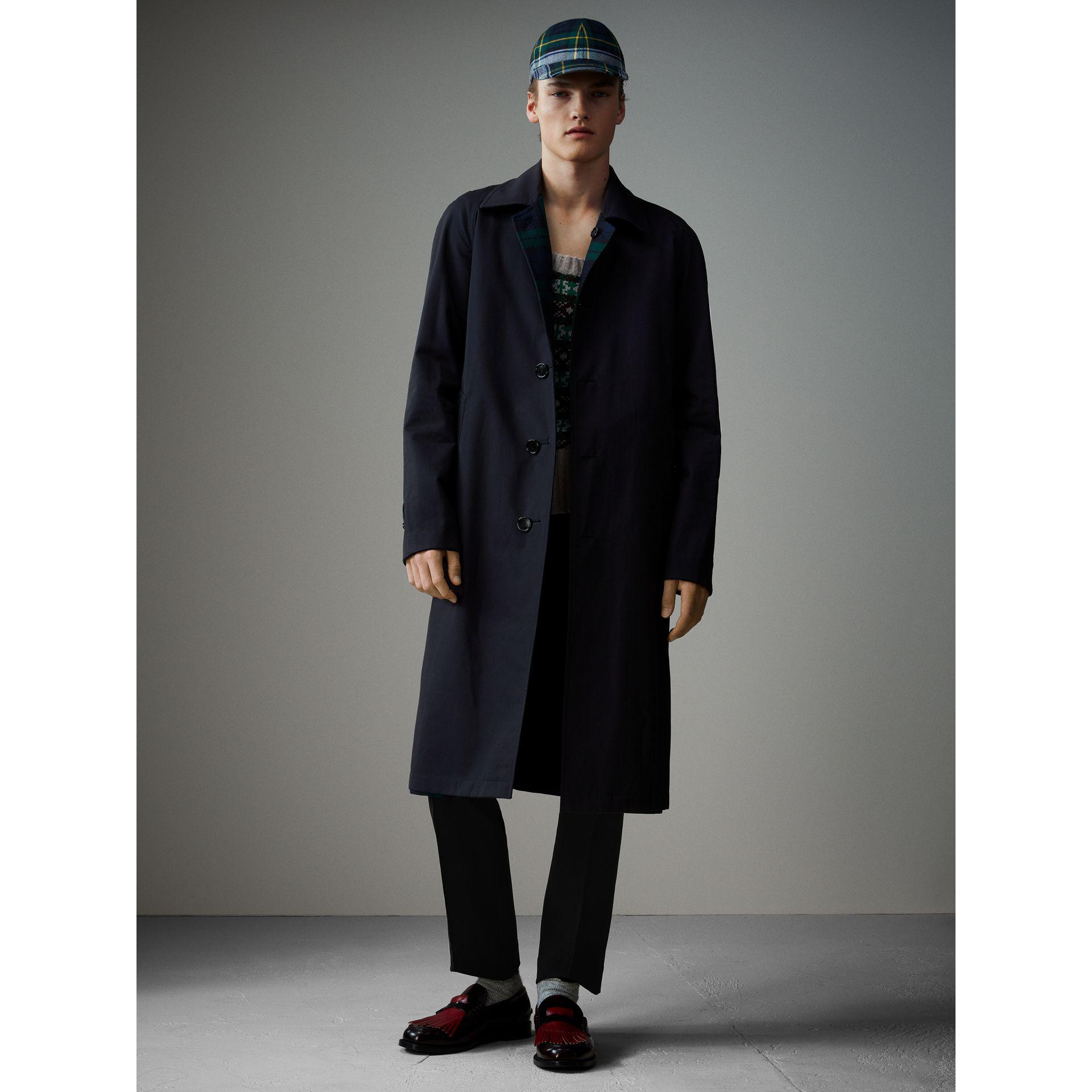 reversible wool car coat