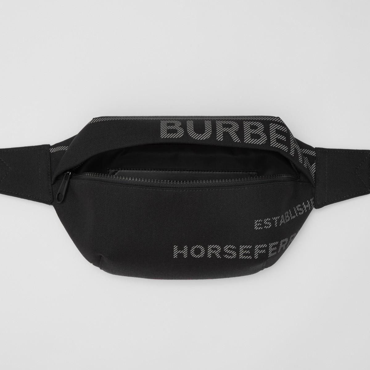 Burberry Logo Print Nylon Sonny Bum Bag