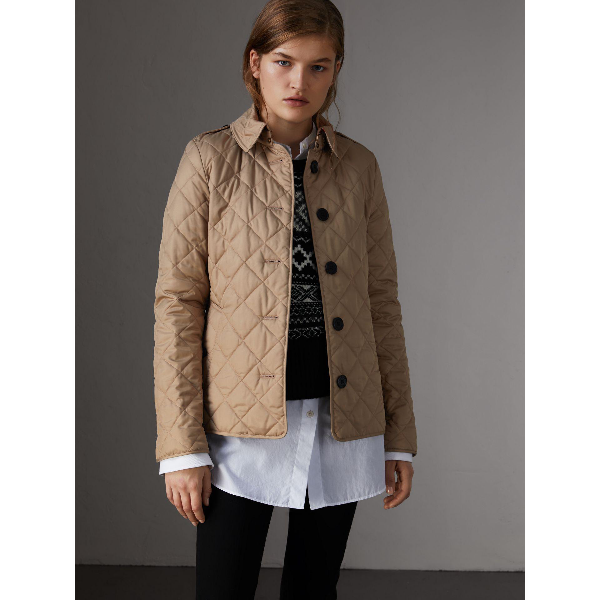 burberry frankby diamond quilted jacket