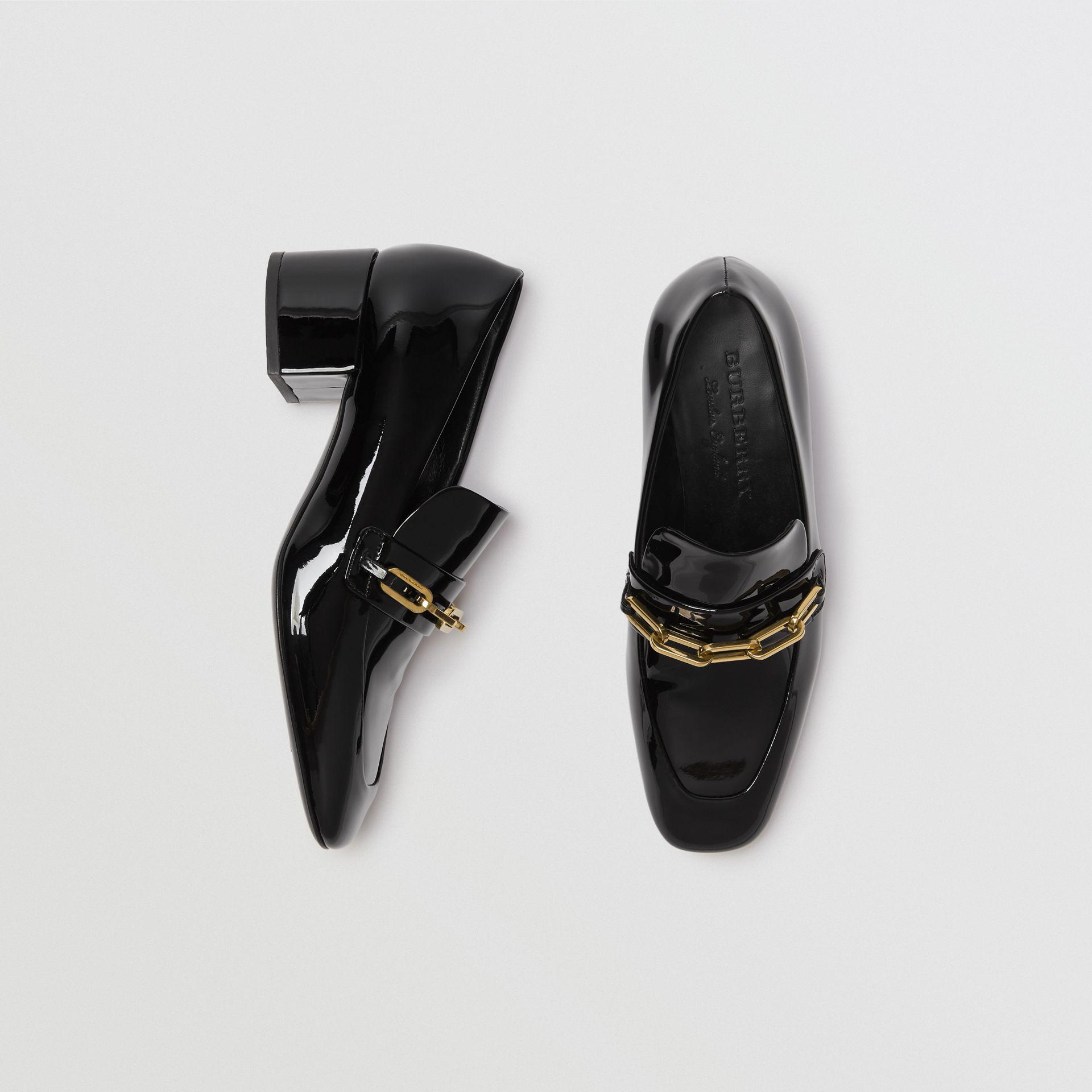 burberry chilcott patent loafer