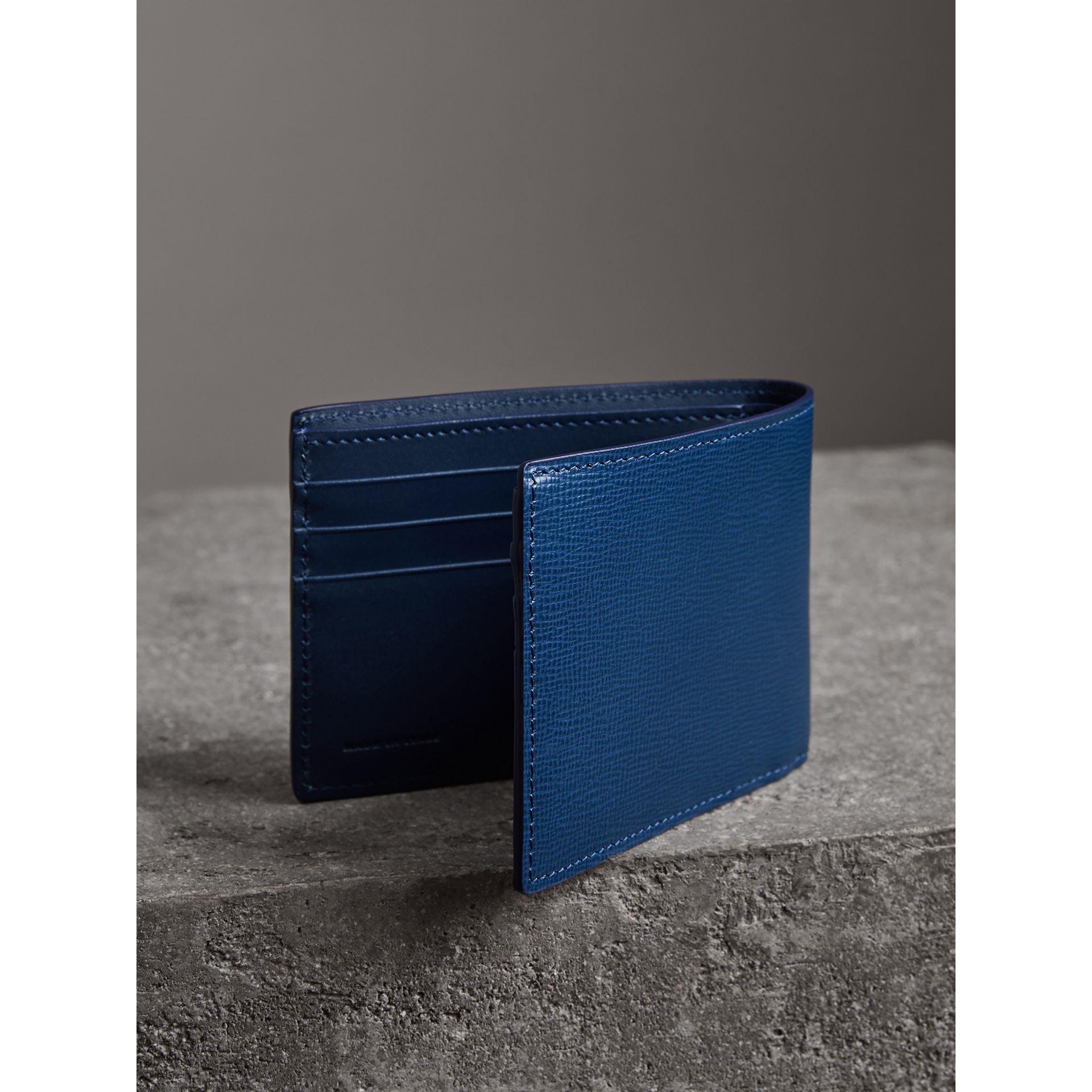 Burberry Billfold Wallet In Mineral Blue, ModeSens