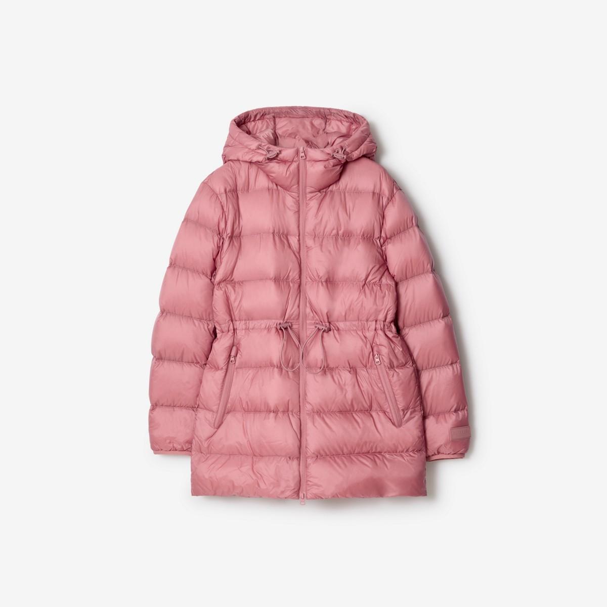 ジャケット・アウター Burberry London Pink Nylon Parka MadeUSA Burberry Nylon Puffer Coat in Pink | Lyst UK