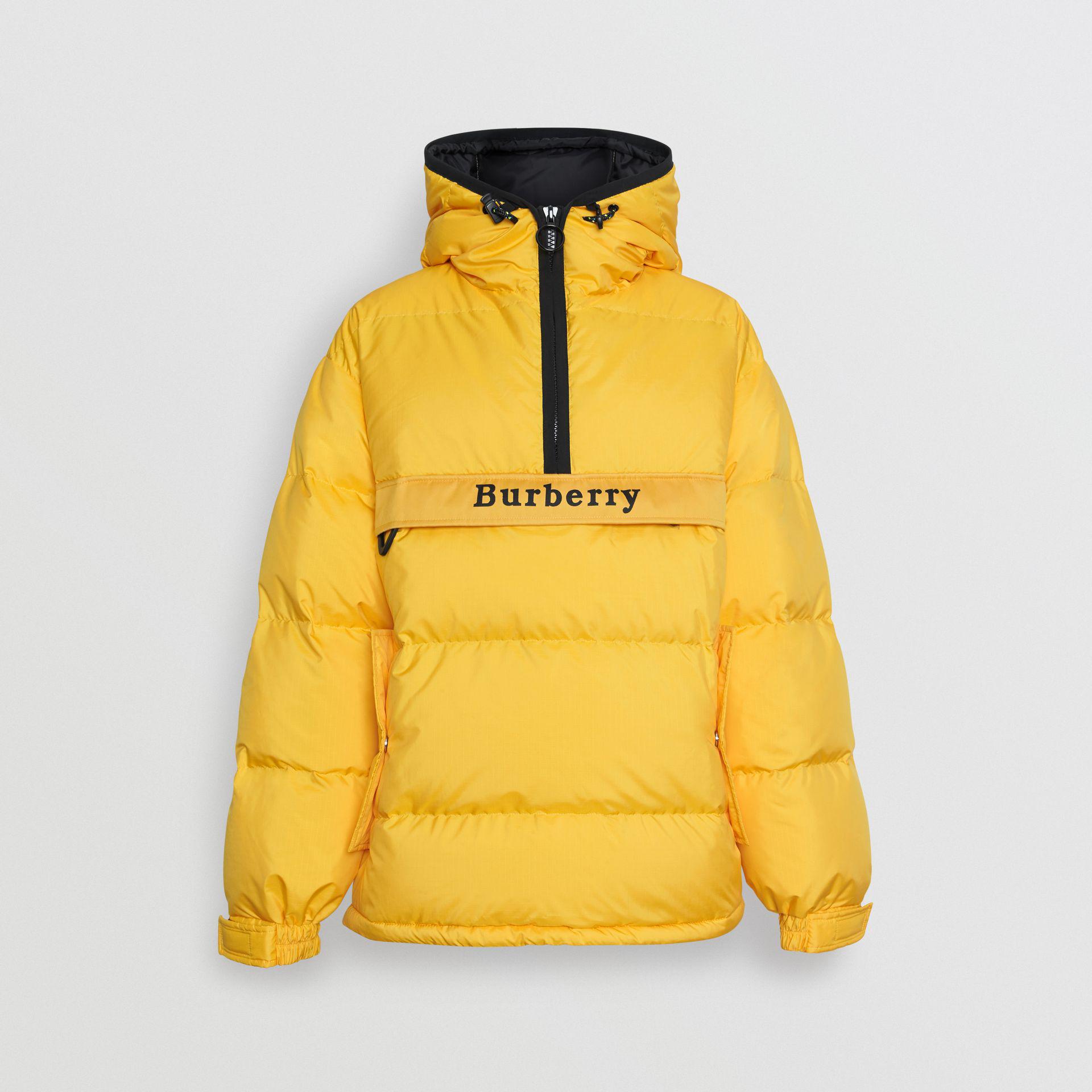 Burberry Synthetic Halstead Down Pullover Jacket With Detachable Mittens in  Yellow & Orange (Yellow) for Men | Lyst Canada