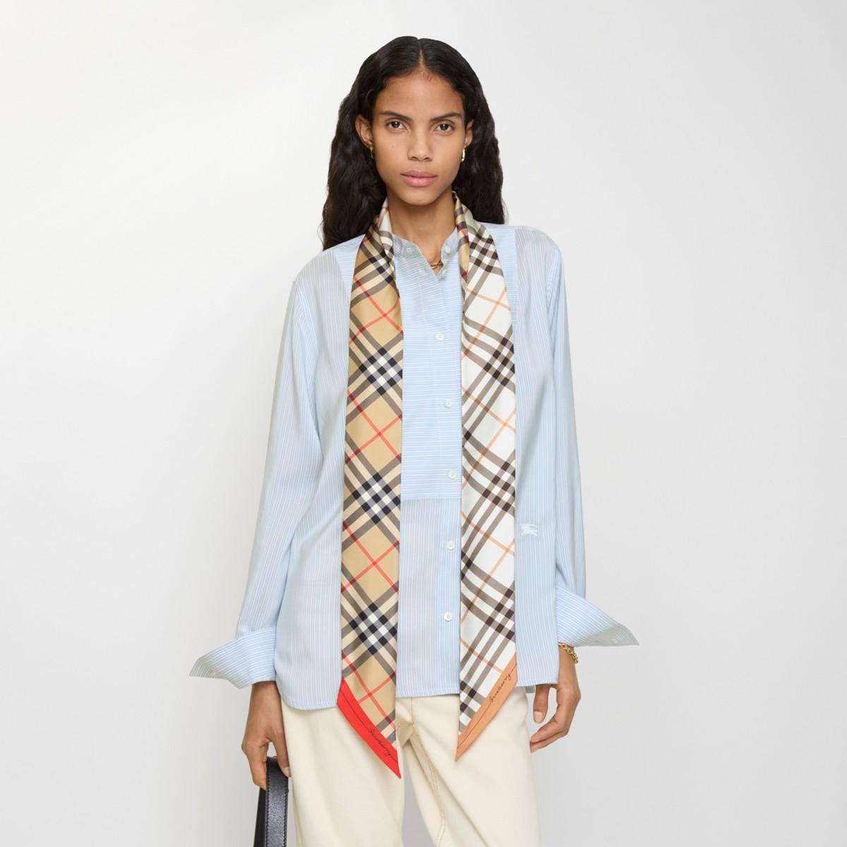 Designer Burberry Skinny Scarves for Women Up to 18% off Lyst