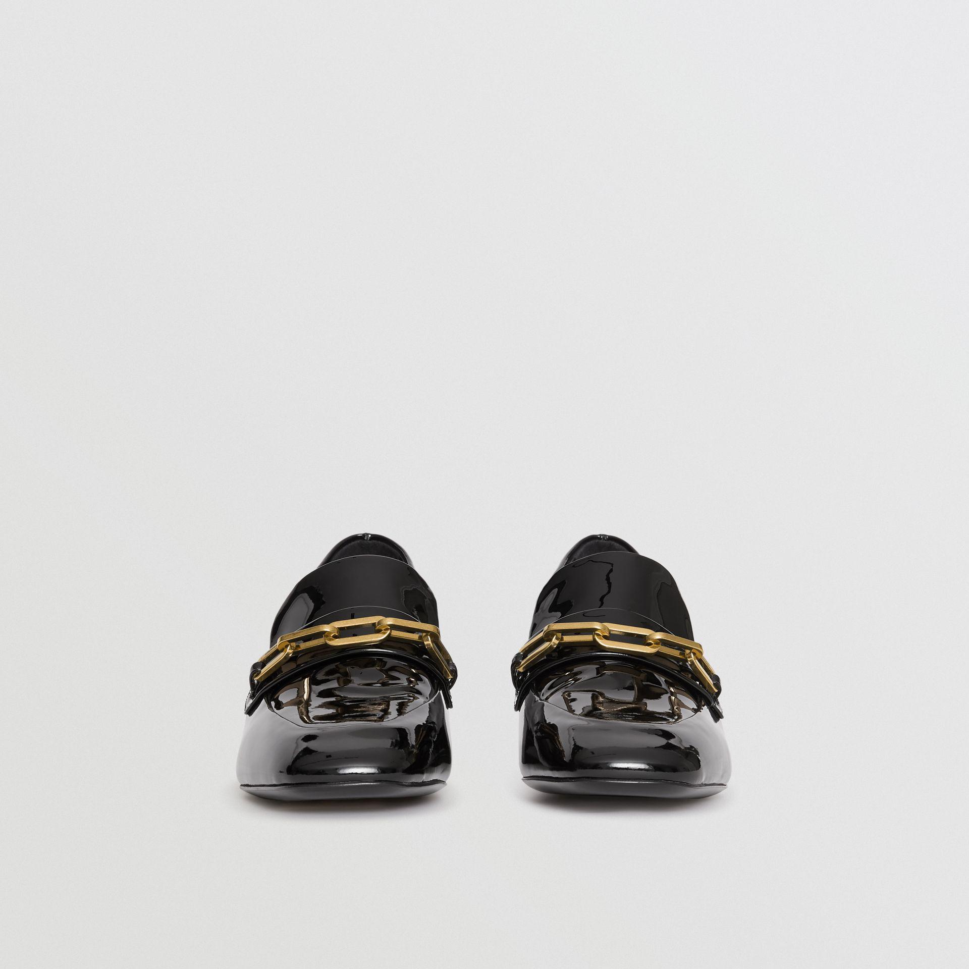 burberry chilcott patent loafer