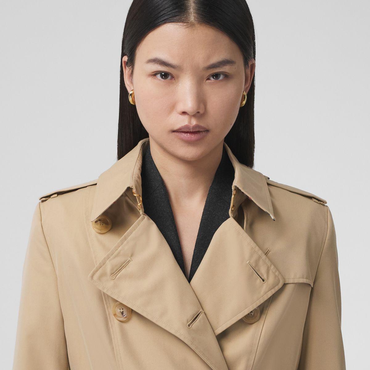 mid length trench coat