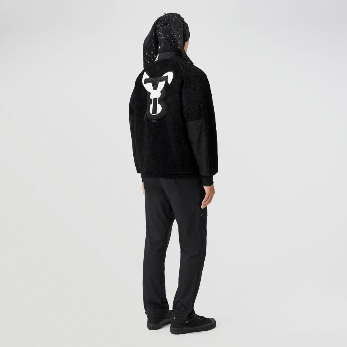 Lapin House logo-appliqué padded gilet - White