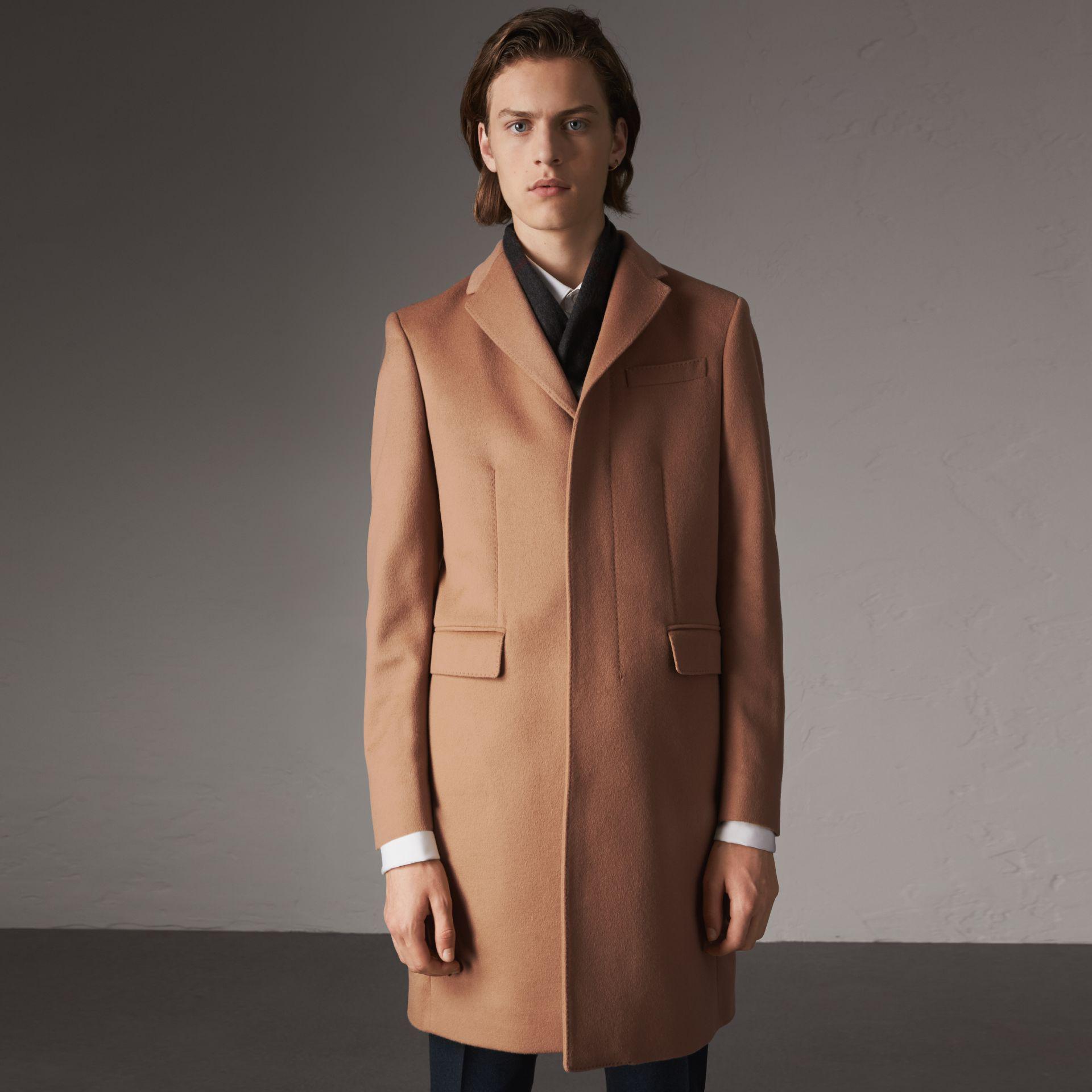 Burberry Wool Cashmere Tailored Coat 