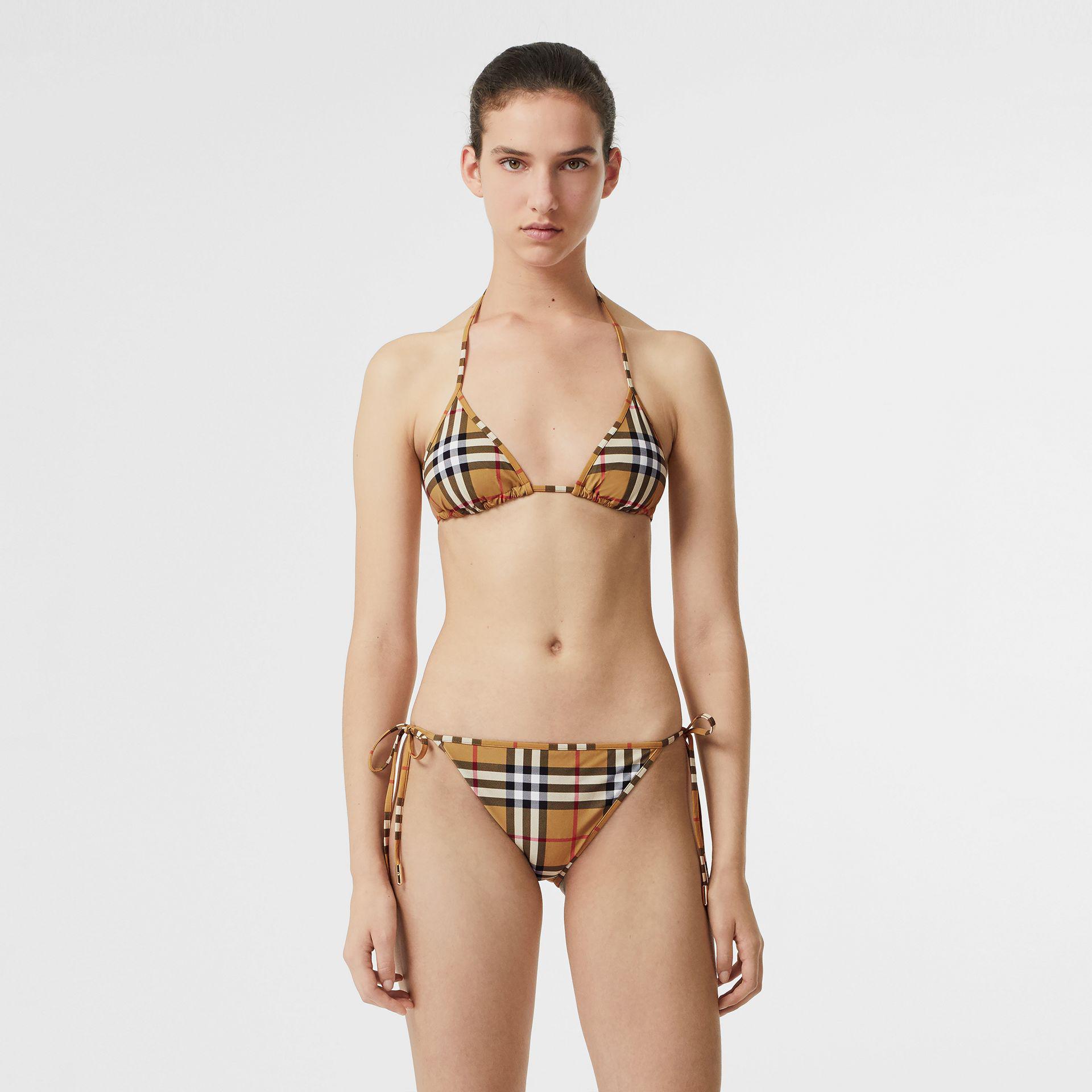 vintage burberry bikini